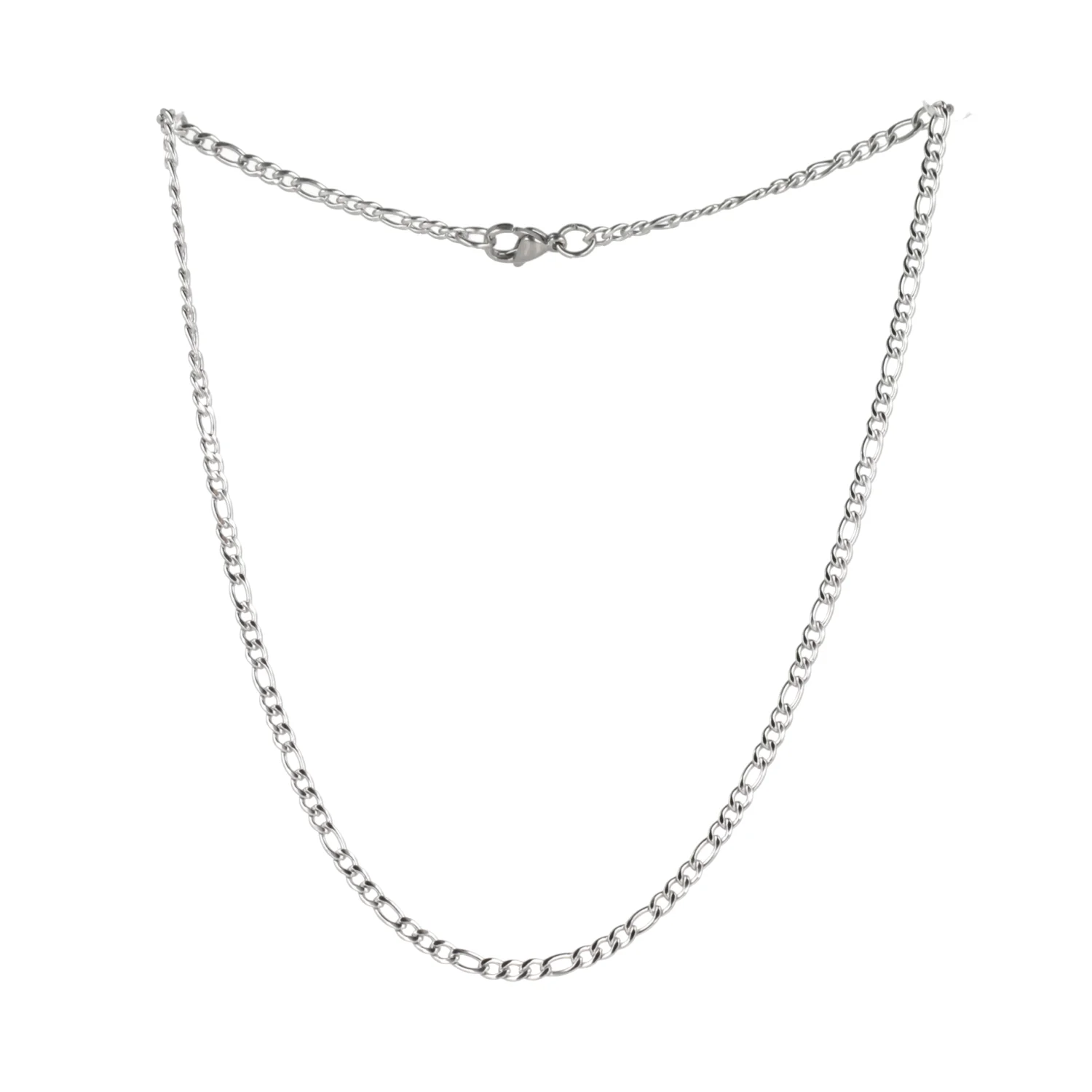 16 Inch Figaro Chain Necklace - Image 4
