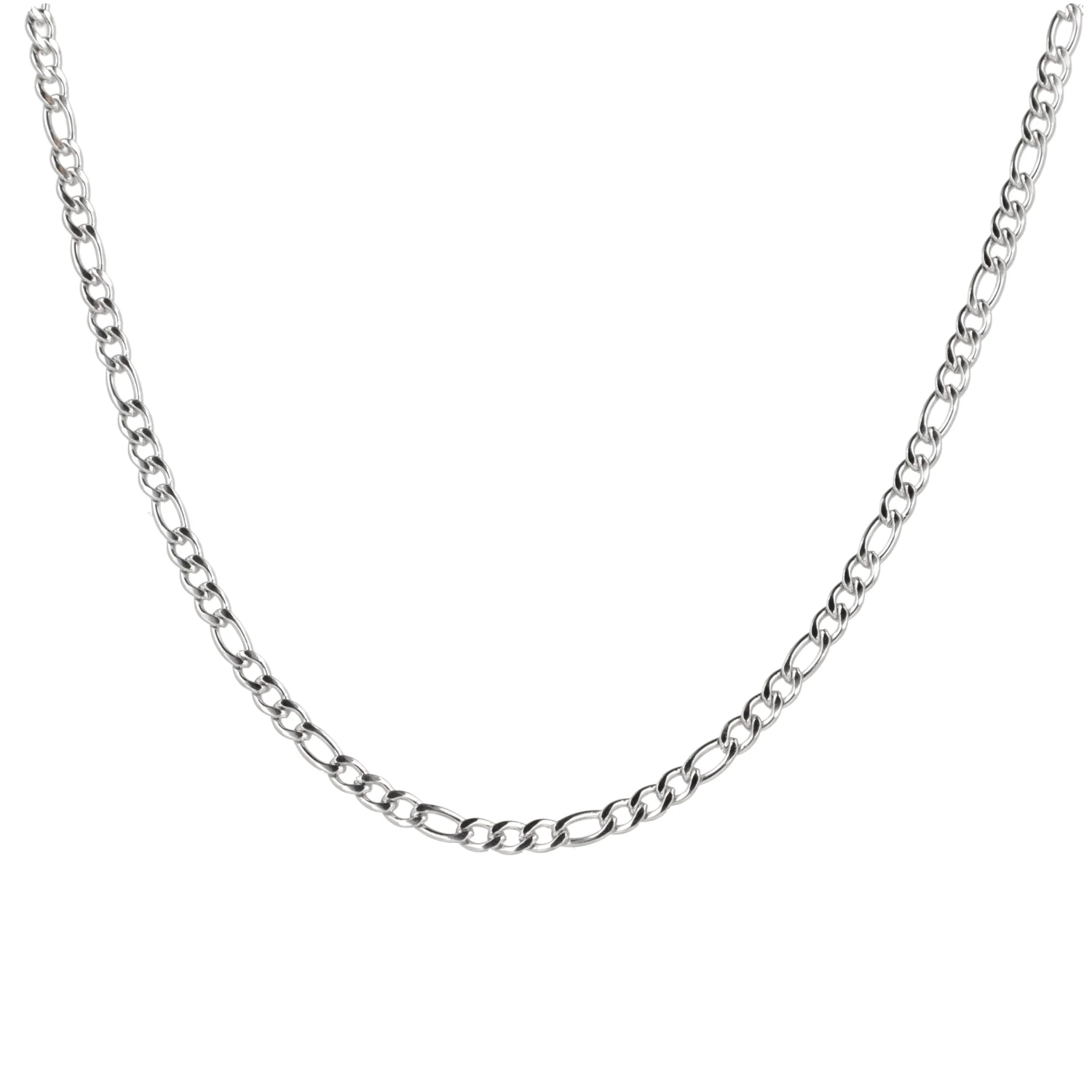 16 Inch Figaro Chain Necklace - Image 5