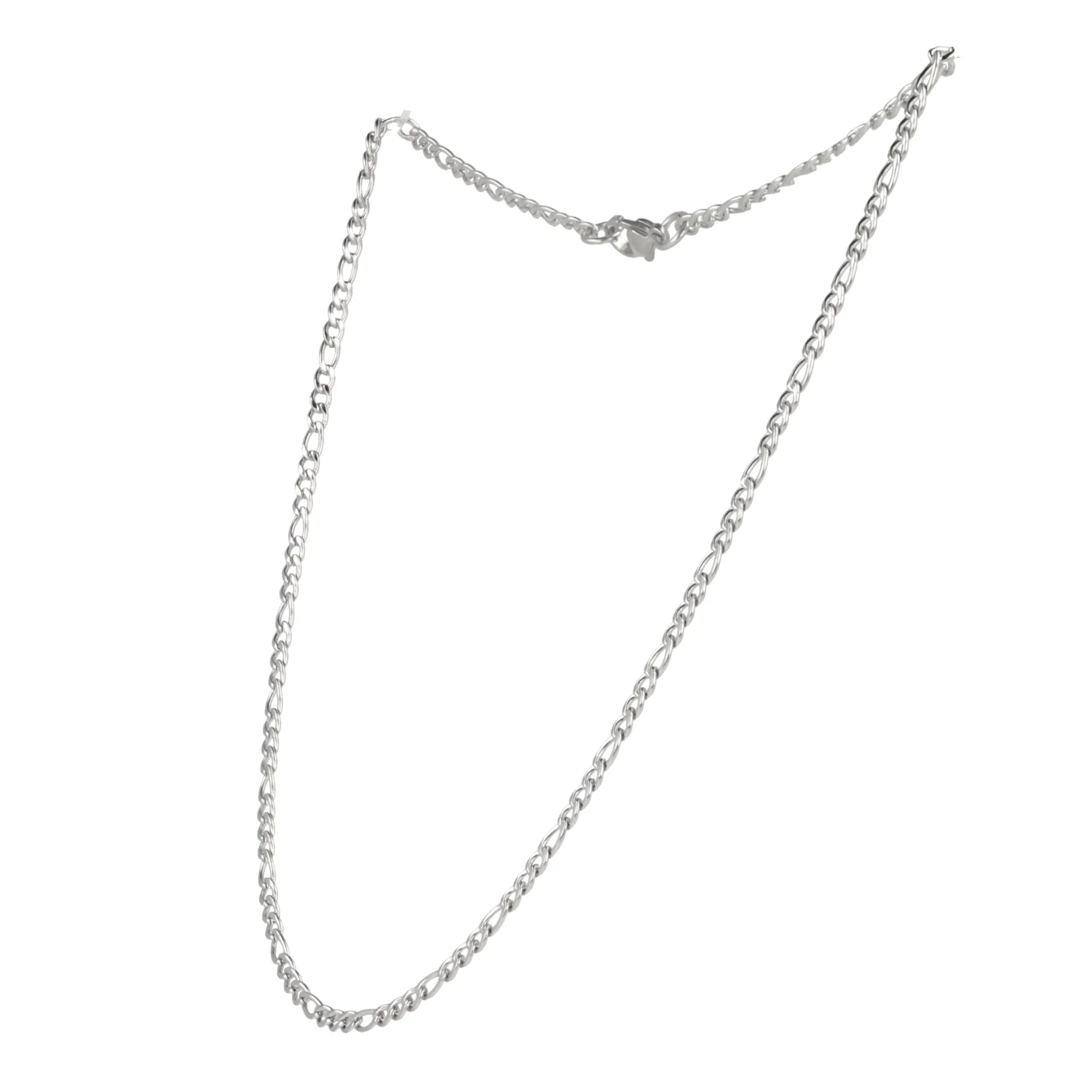 16 Inch Figaro Chain Necklace - Image 6