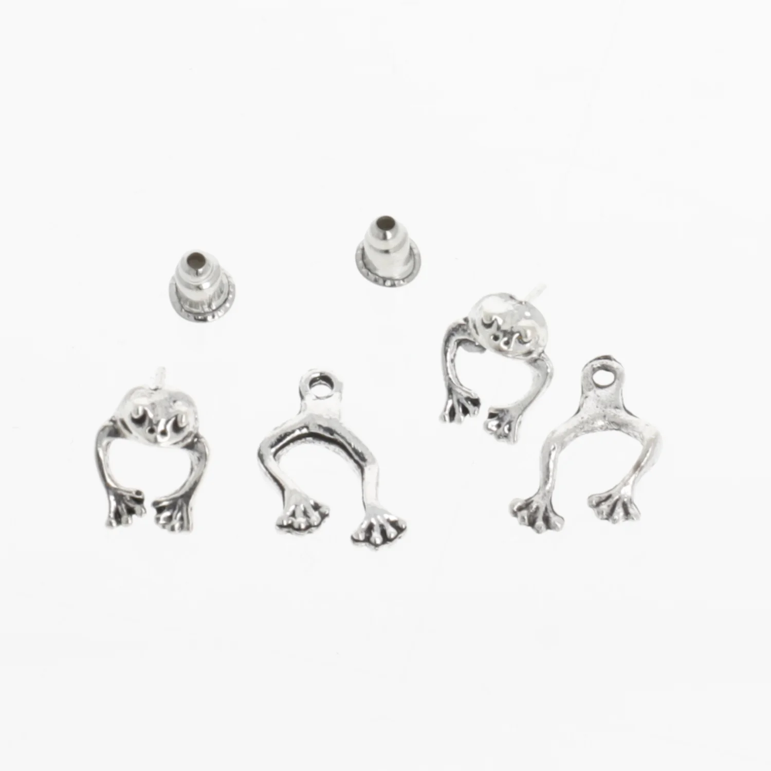 2 Piece Frog Stud Earrings - Image 8