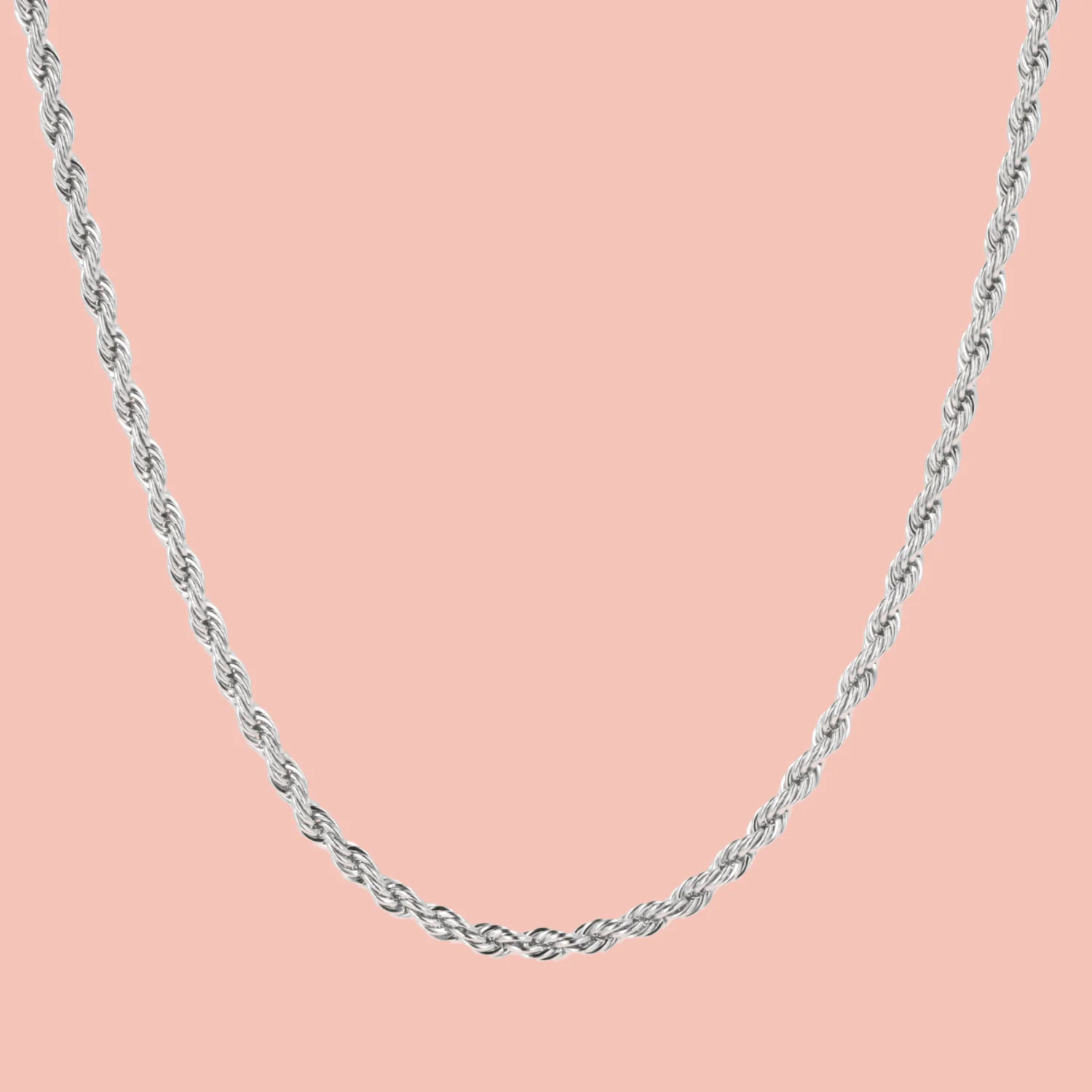23 Inch Rope Chain Necklace