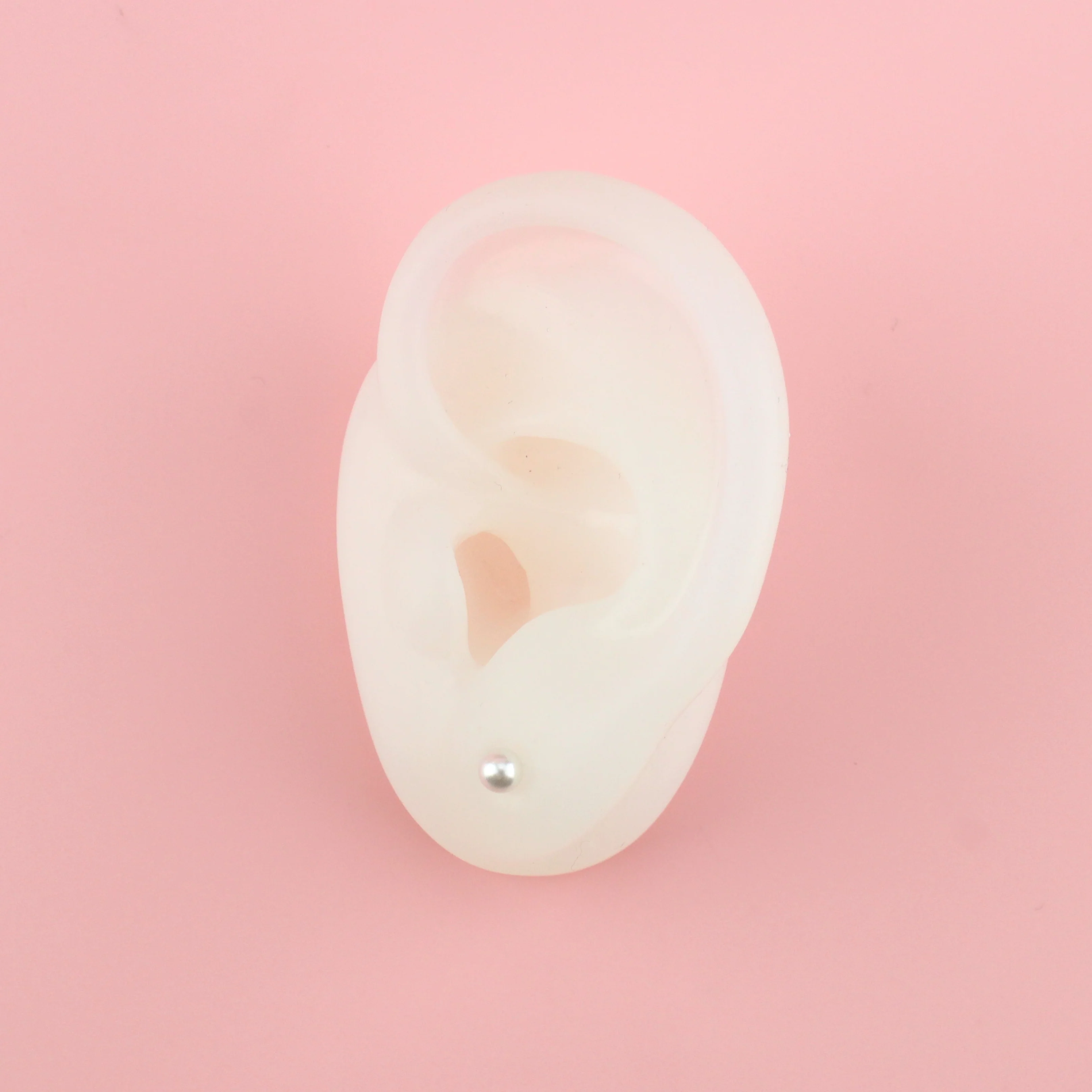 4mm Pearl Stud Earrings - Image 5