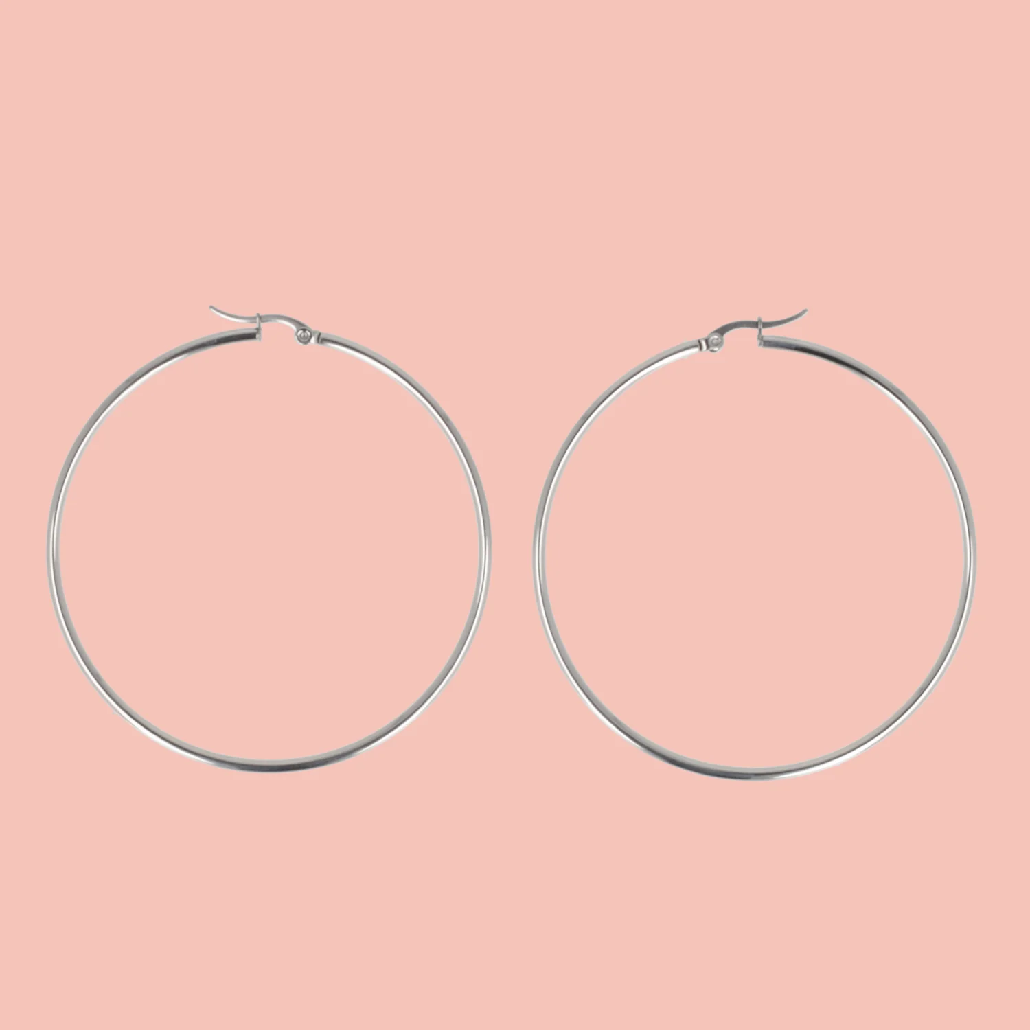 65mm Hoop Earrings - Image 5