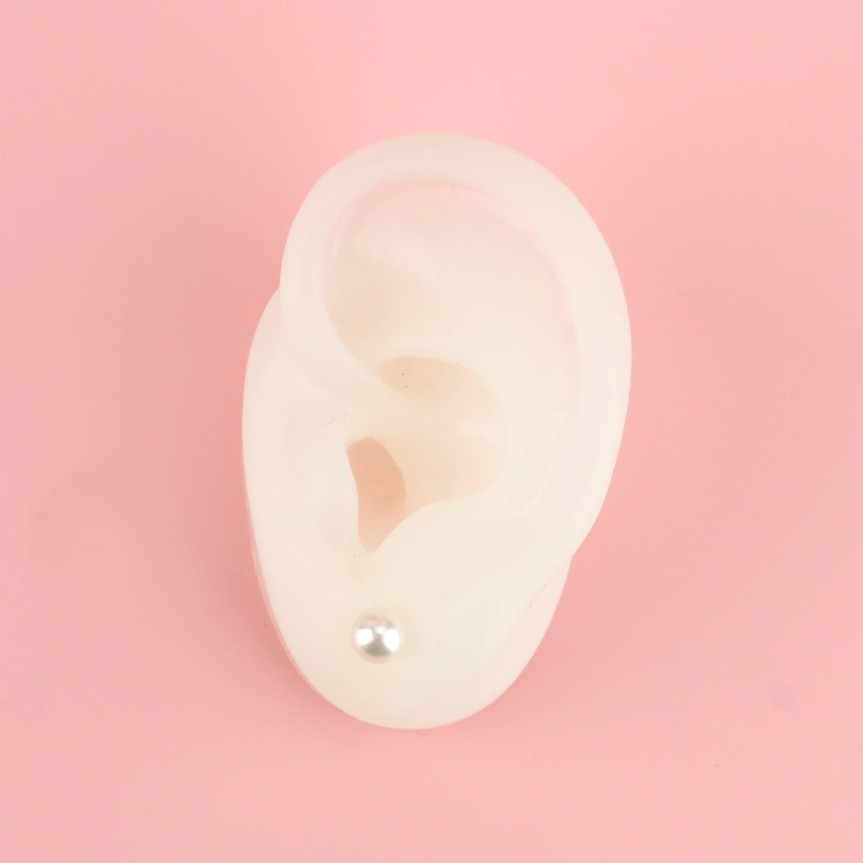 6mm Pearl Stud Earrings (Gold Plated) - Image 6