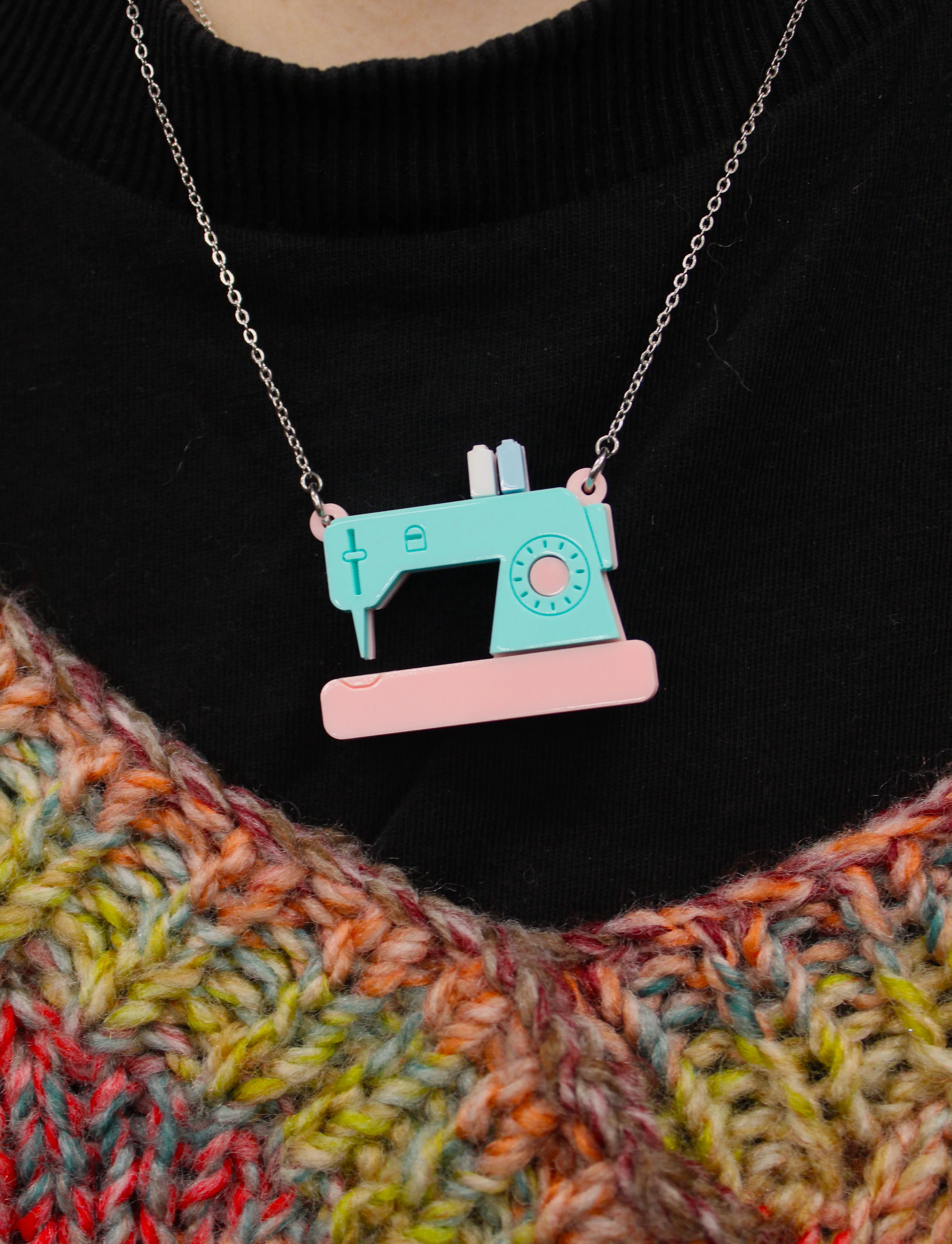 A Stitch in Time Necklace - Image 2