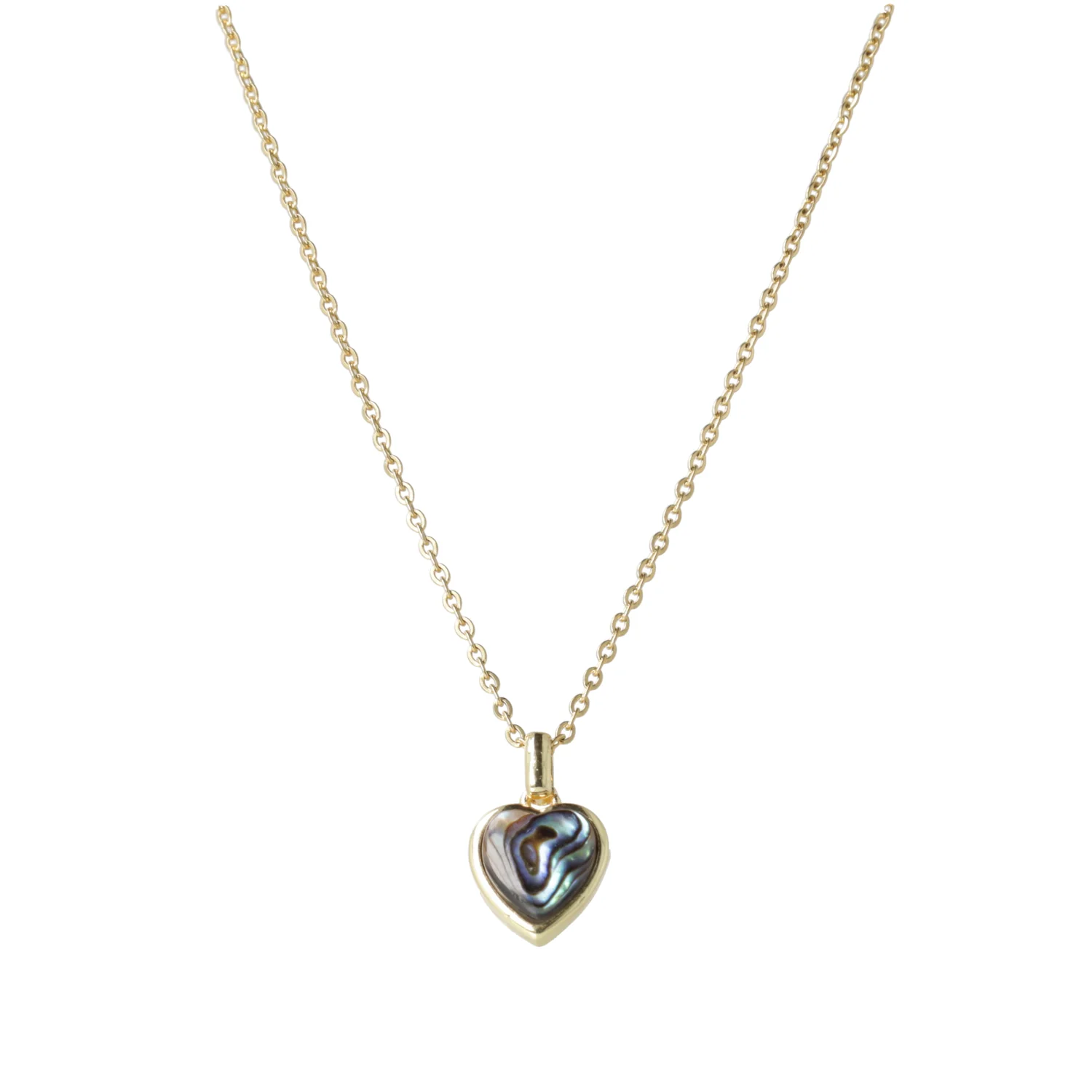 Abalone Heart Necklace - Image 3