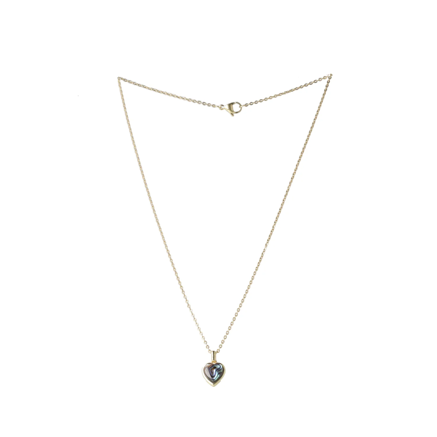 Abalone Heart Necklace - Image 4