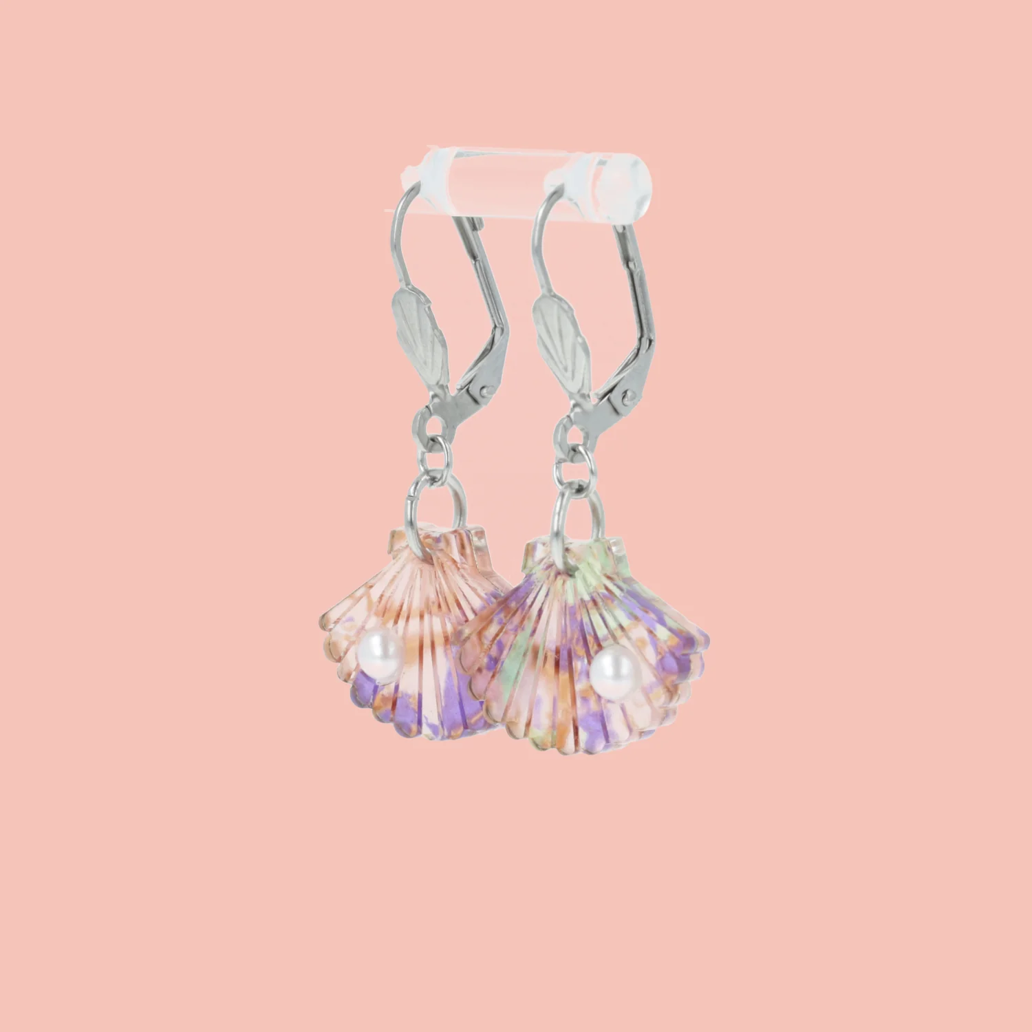 Abalone Shell Earrings - Image 3