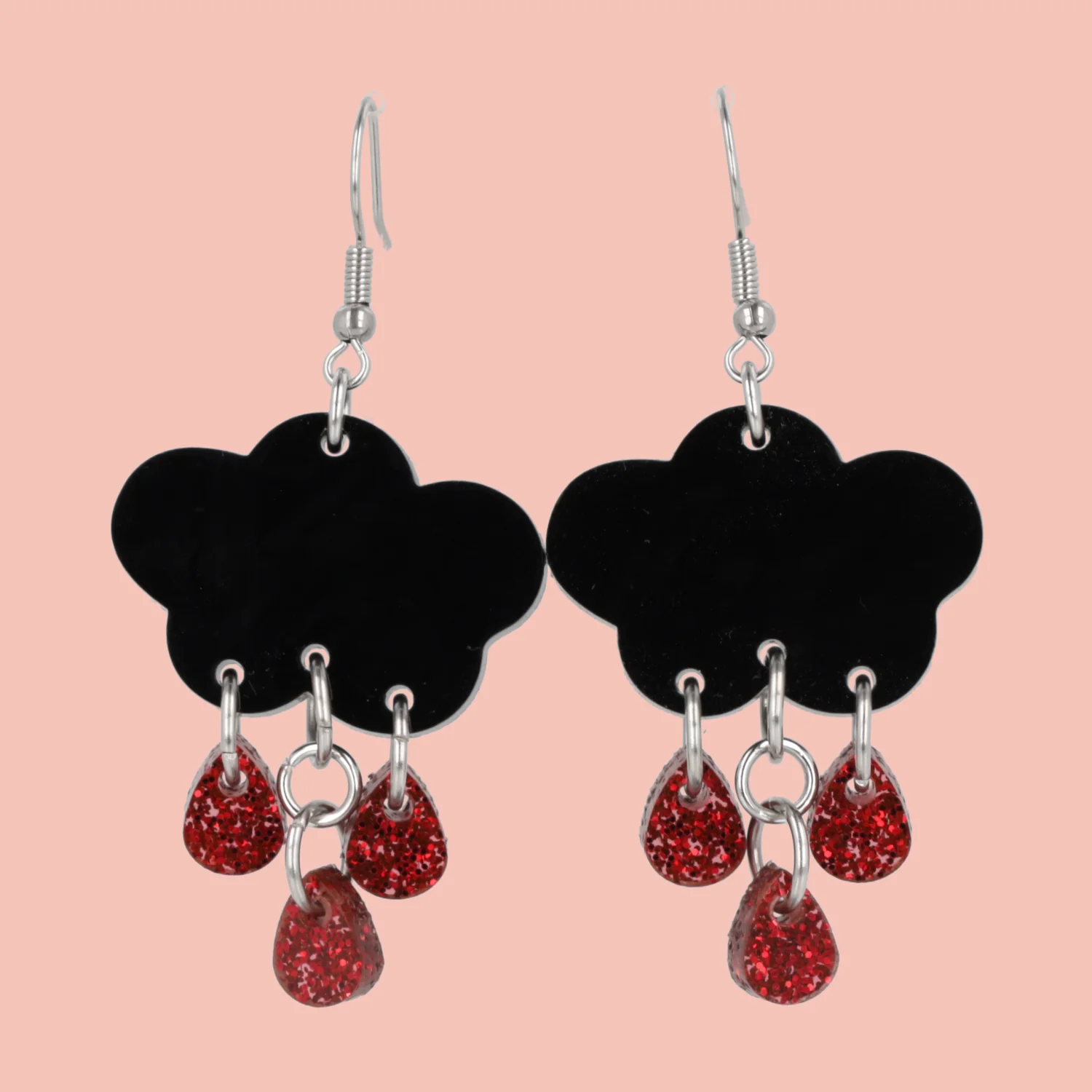 Acid Blood Earrings