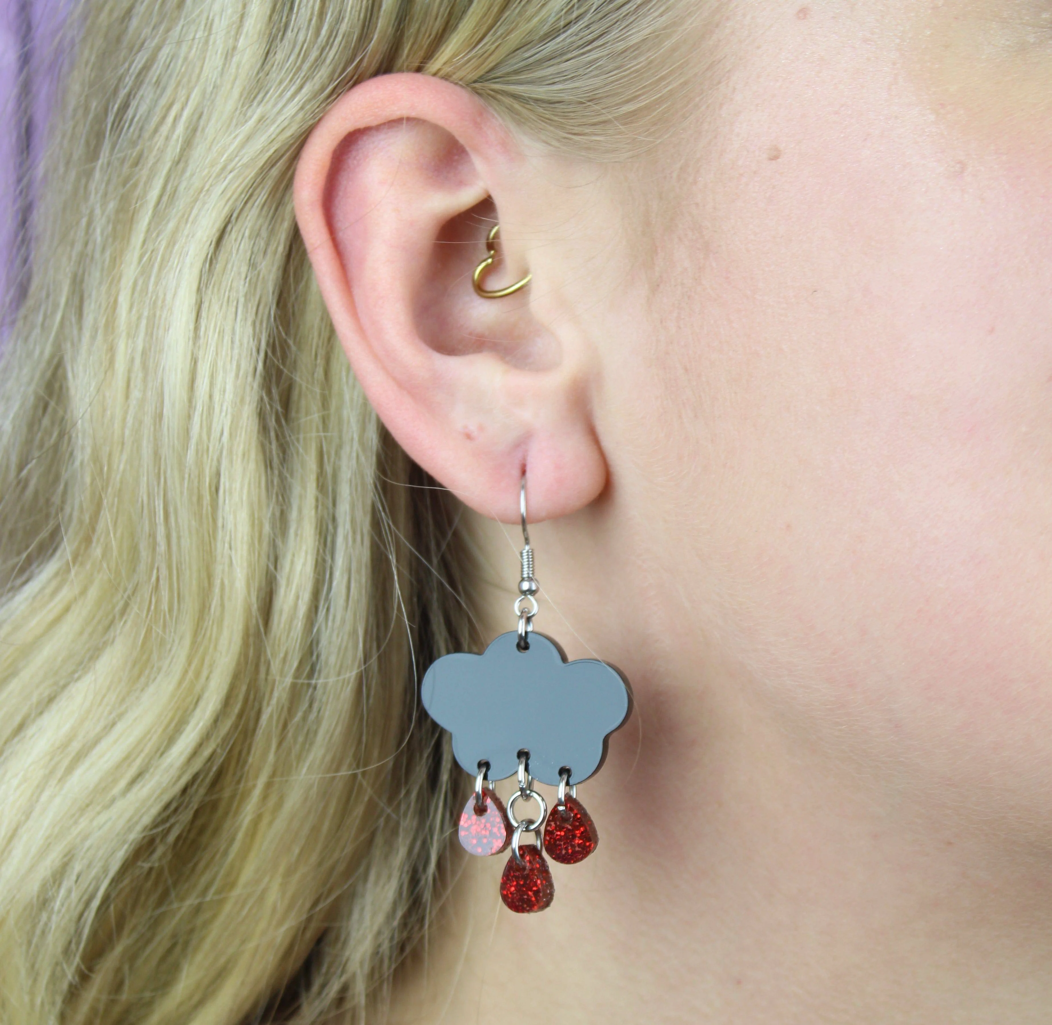 Acid Blood Earrings - Image 2