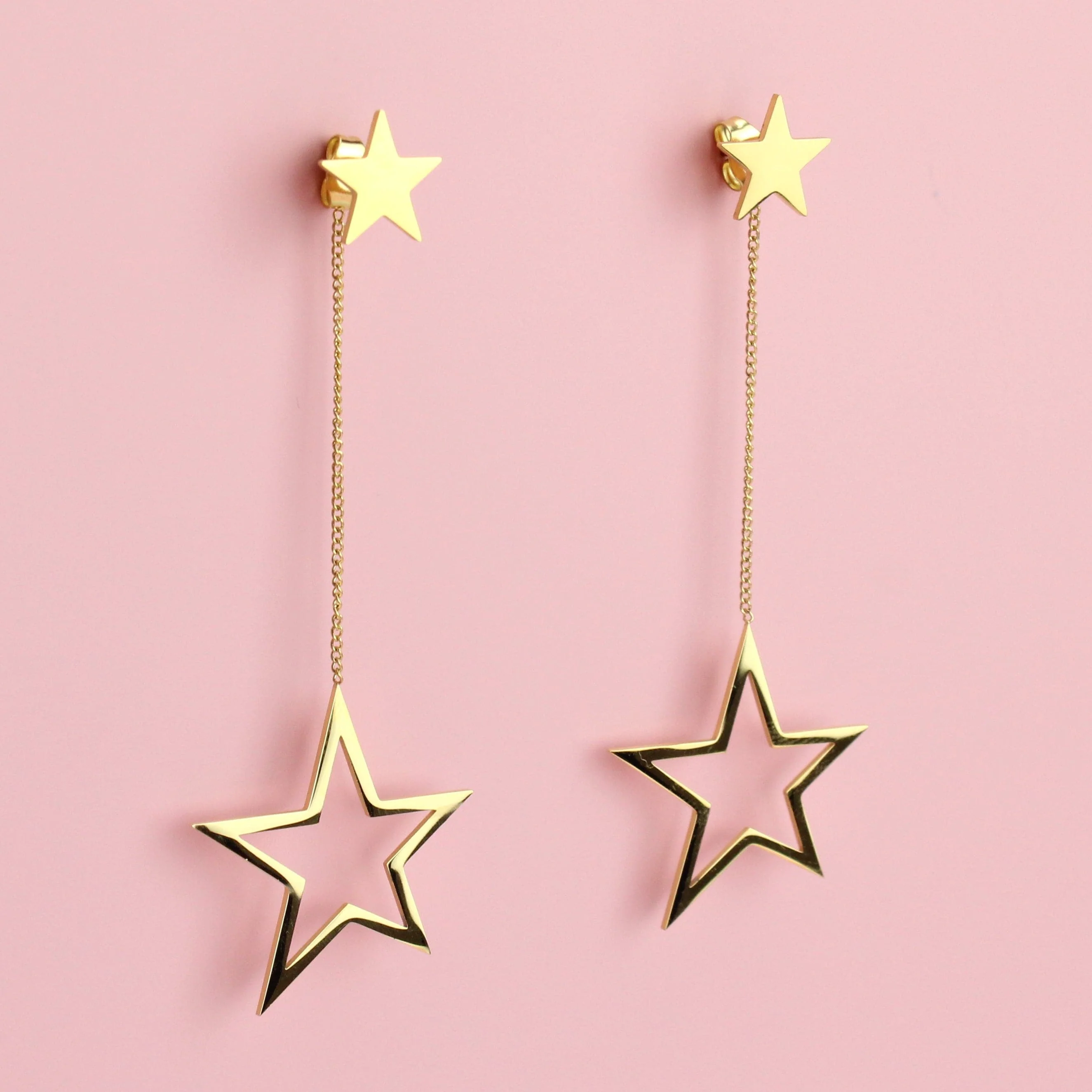 All The Stars Stud Earrings (Gold Plated) - Image 3