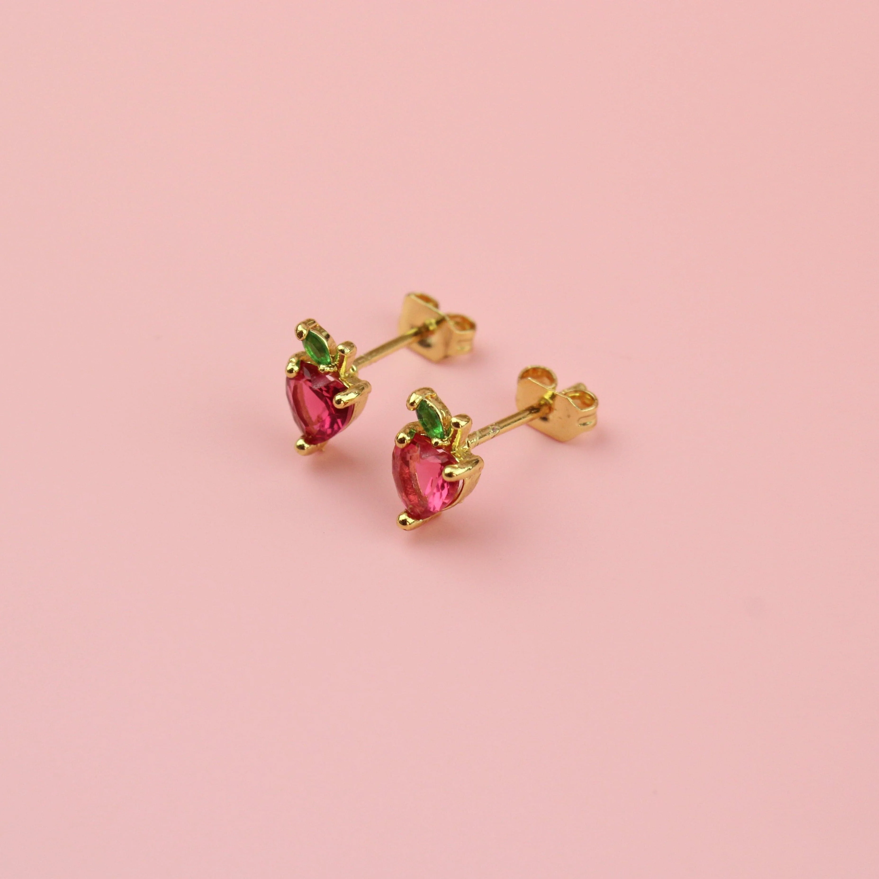 An Apple A Day Stud Earrings - Image 2