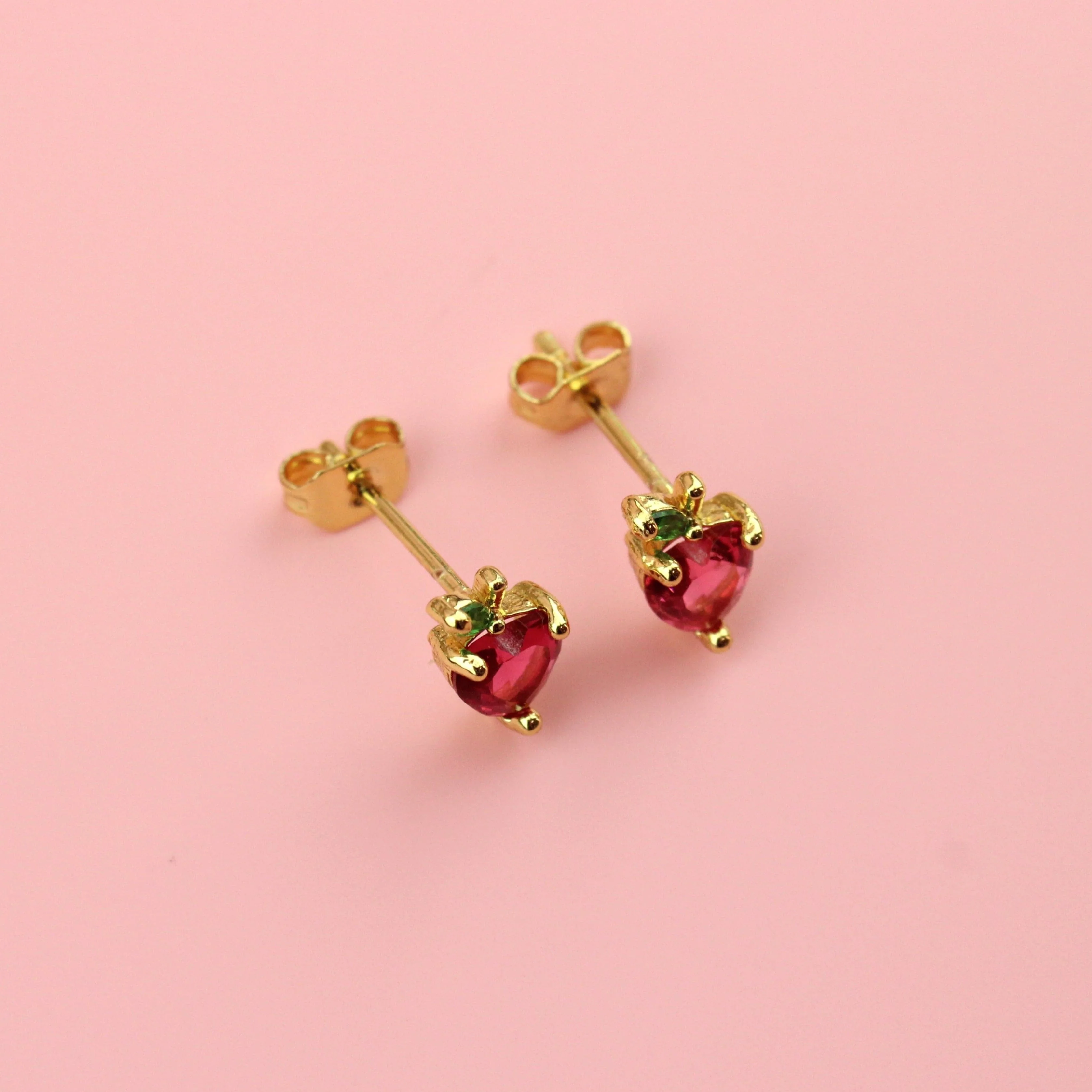 An Apple A Day Stud Earrings - Image 4