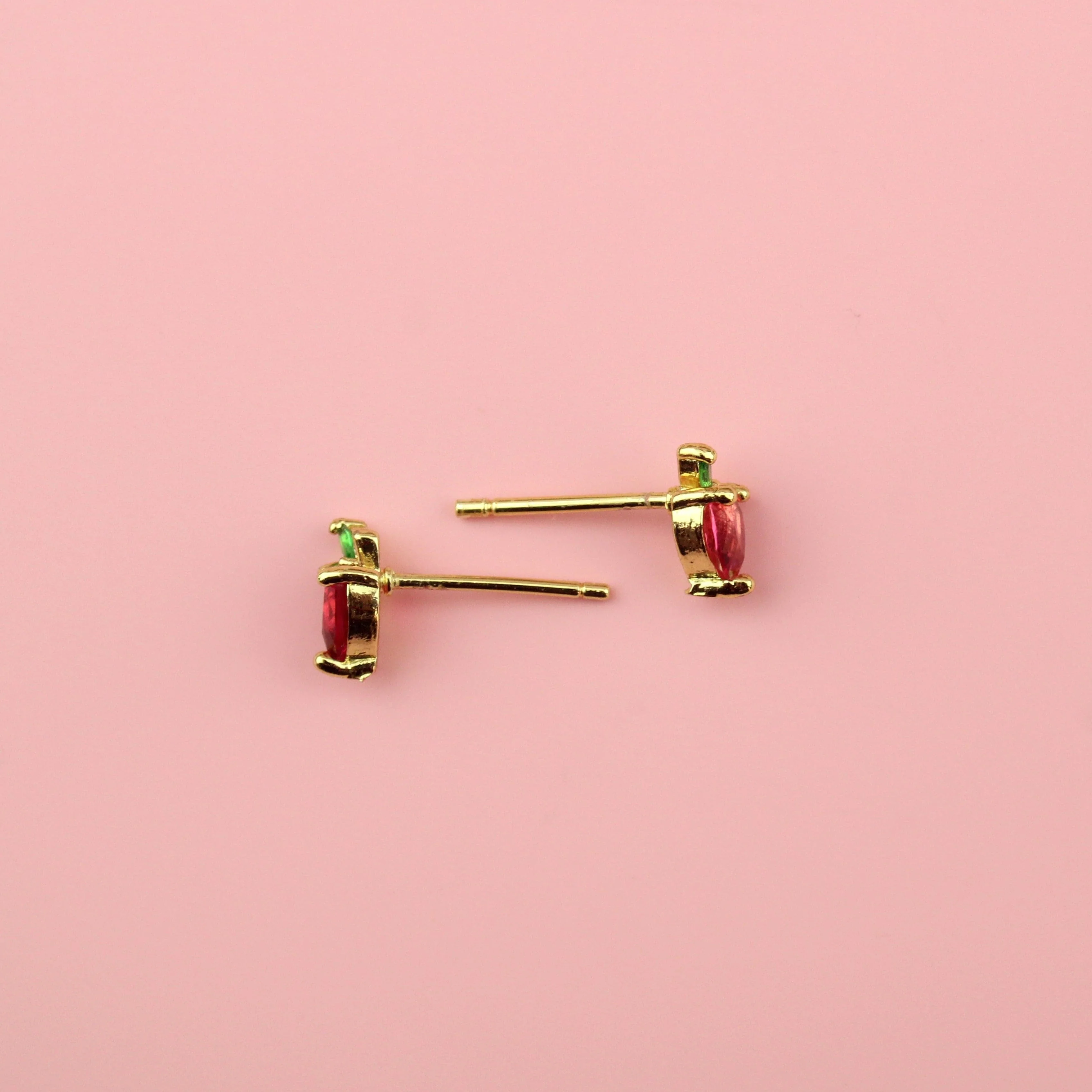 An Apple A Day Stud Earrings - Image 5
