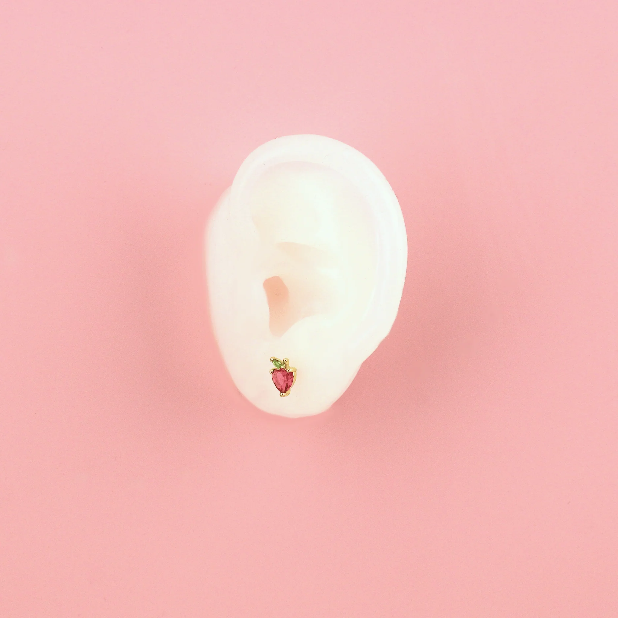 An Apple A Day Stud Earrings - Image 6