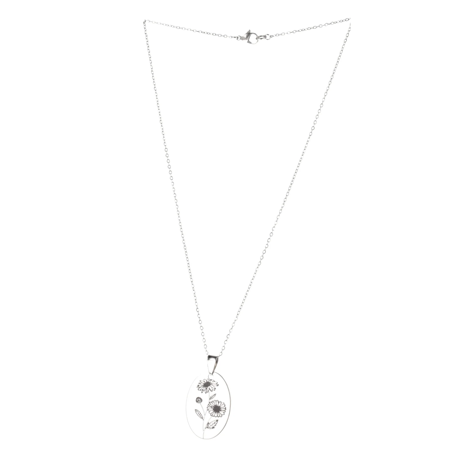 April Birth Flower Necklace - Daisy - Image 6