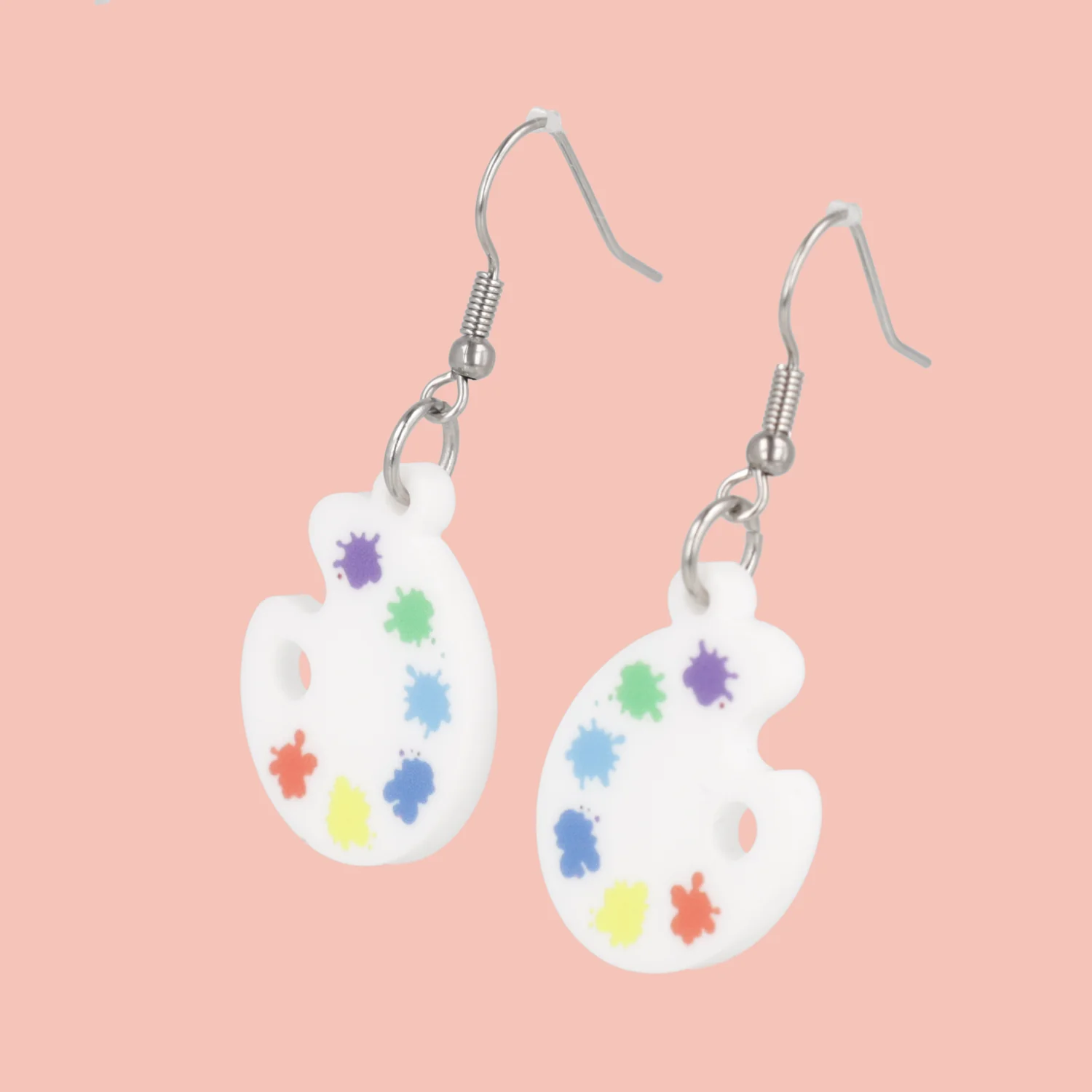 Artist Palette Earrings - Image 3