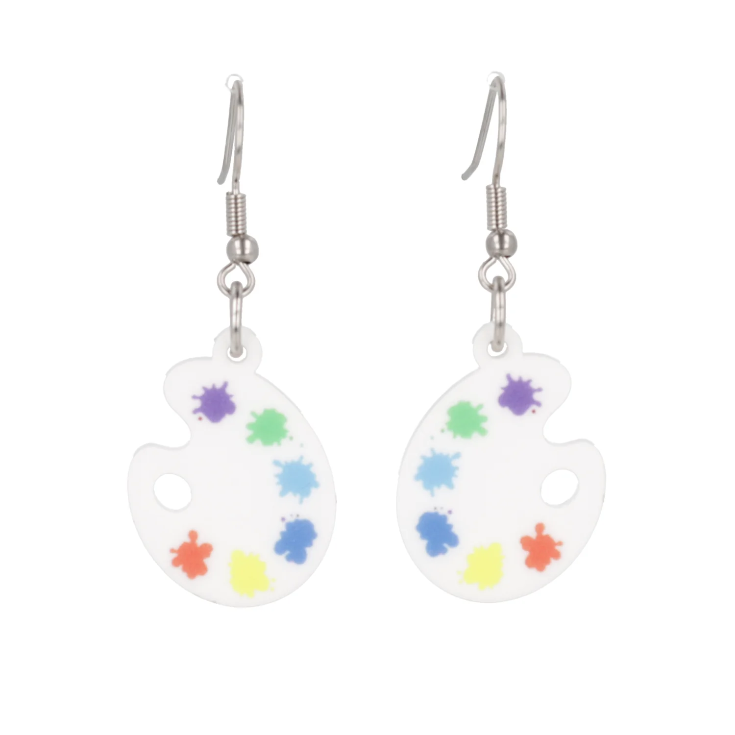 Artist Palette Earrings - Image 5