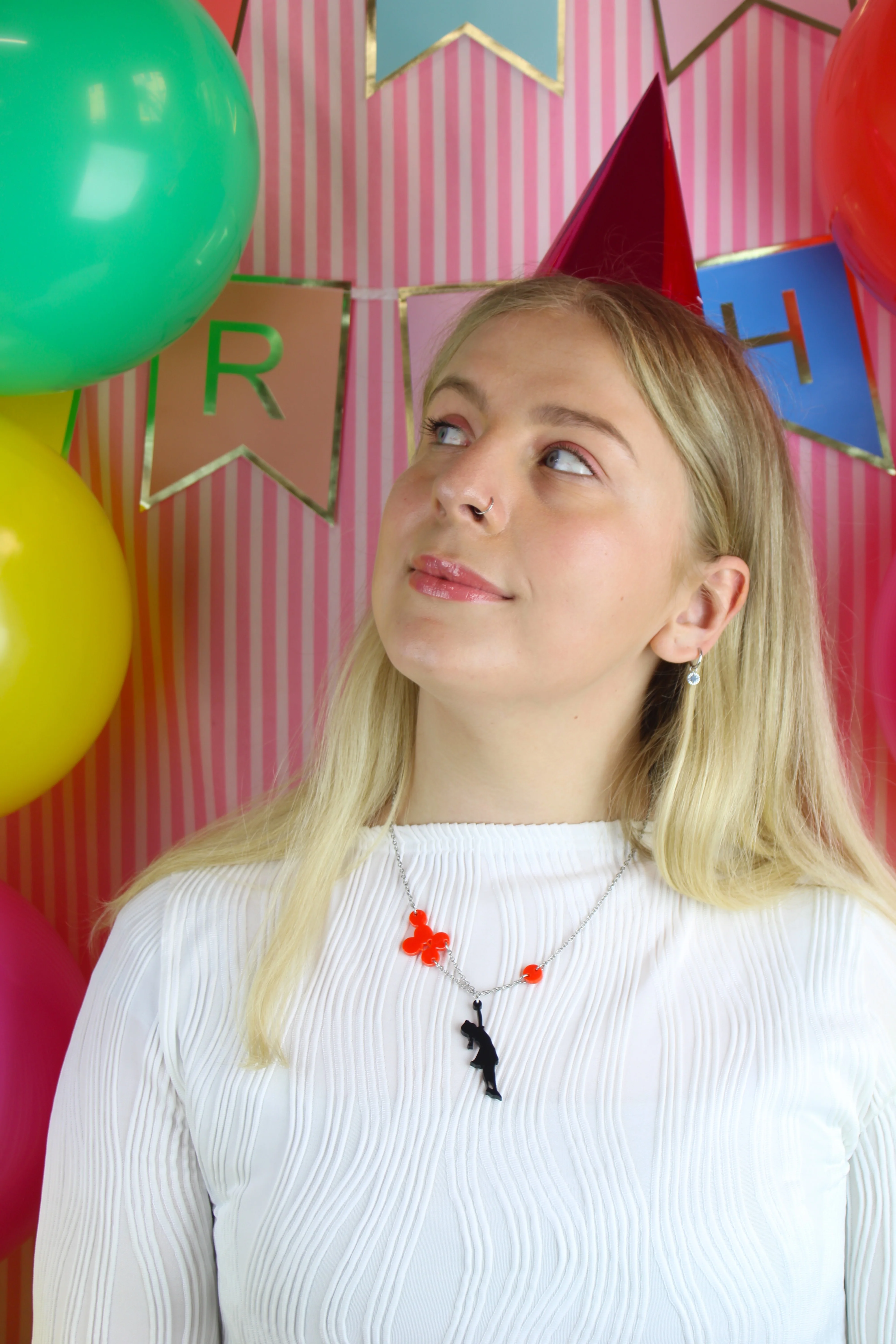 Balloon Girl Necklace - Image 4
