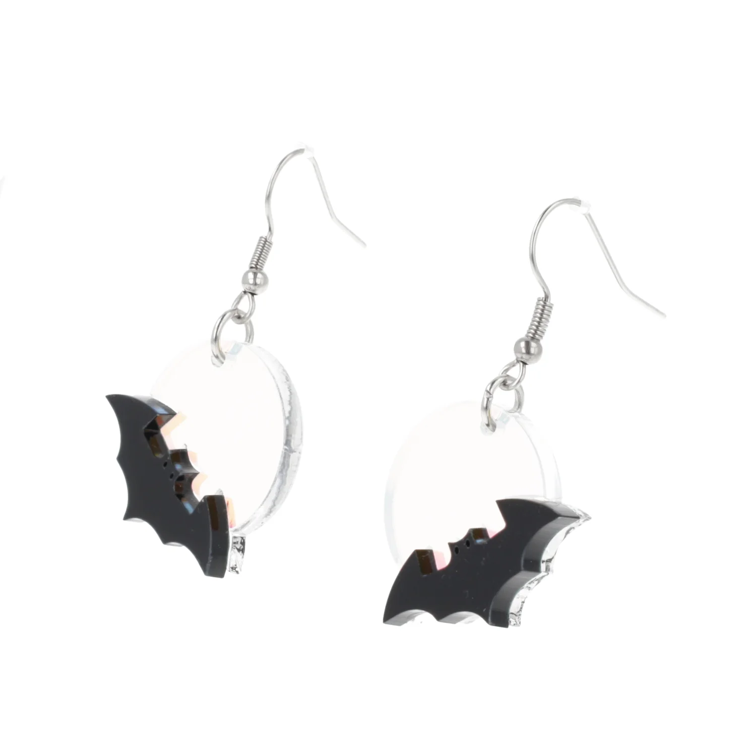 Bat On The Moon Earrings - Image 9