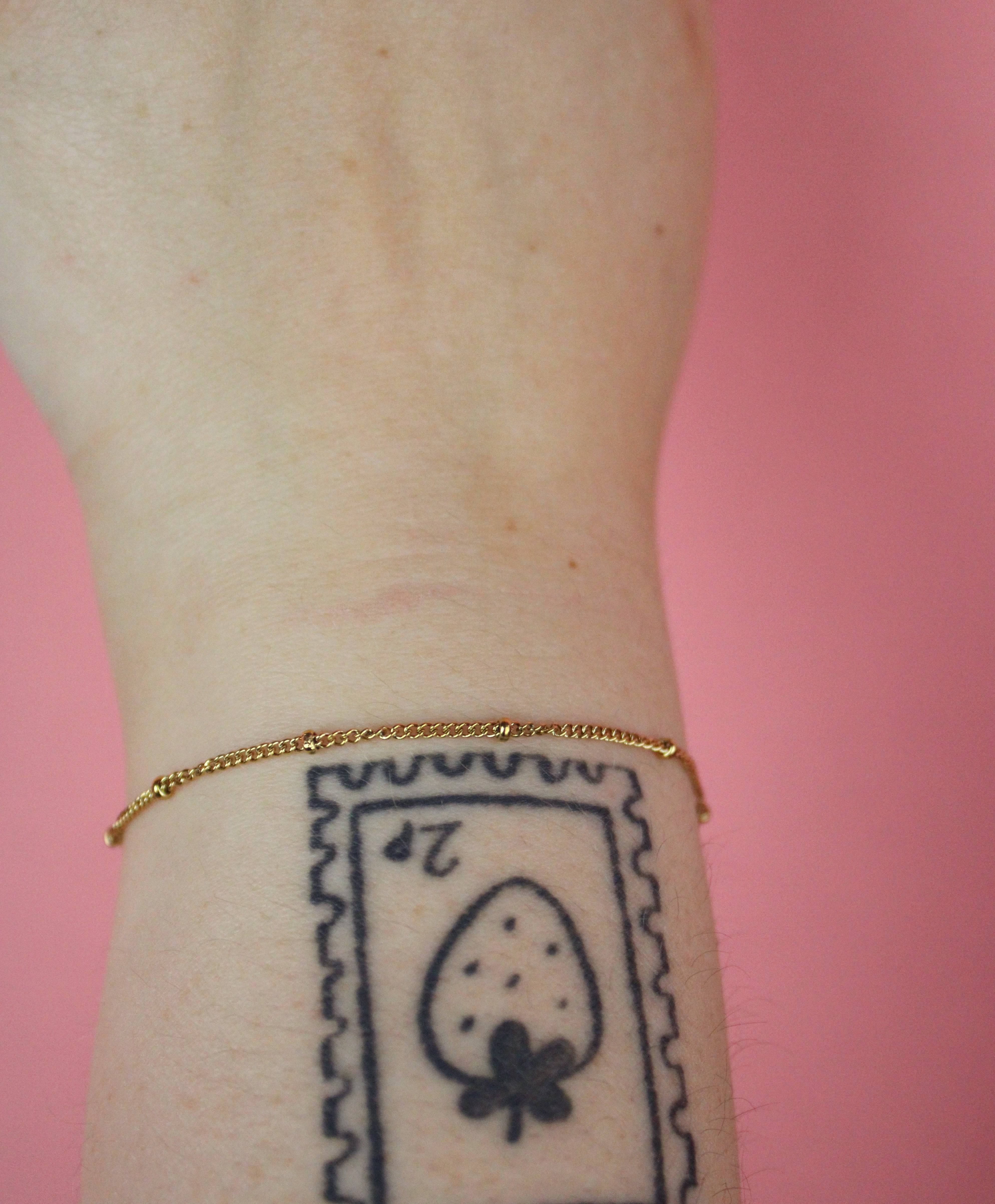 Beaded Bracelet (Gold Plated) - Image 4