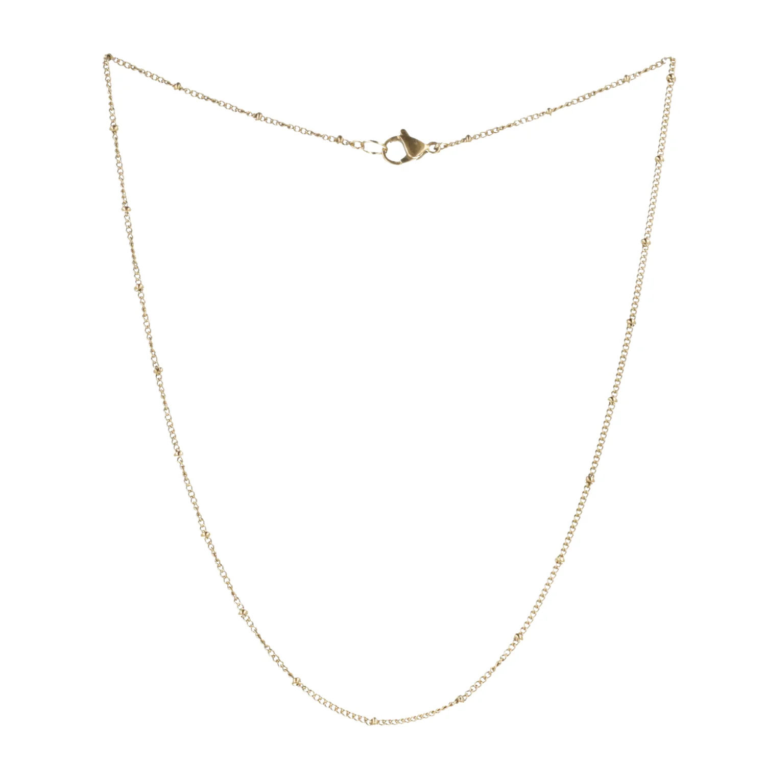 Beaded Necklace (Gold Plated) - Image 4