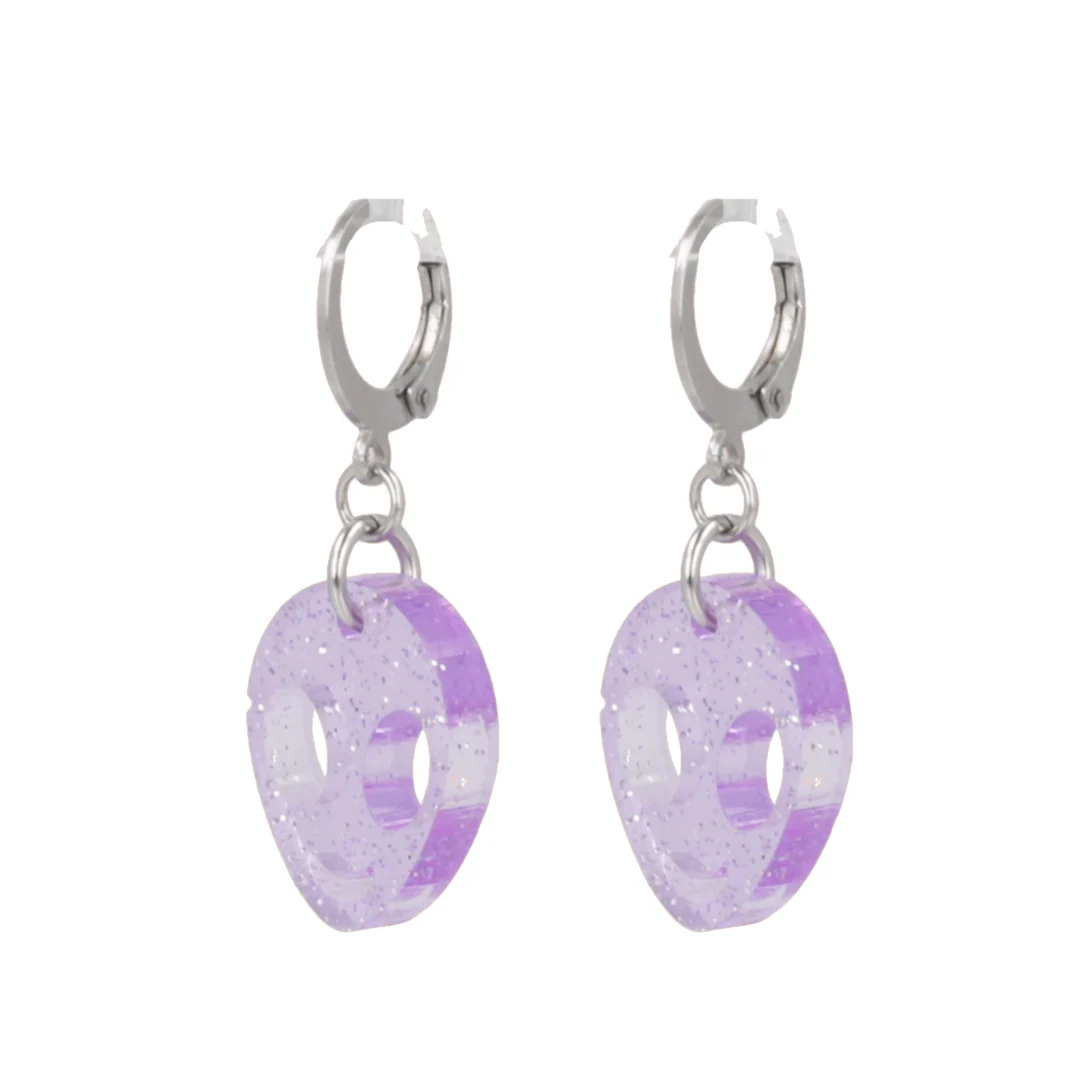 Beam Me Up! Alien Huggie Hoop Earrings - Image 8