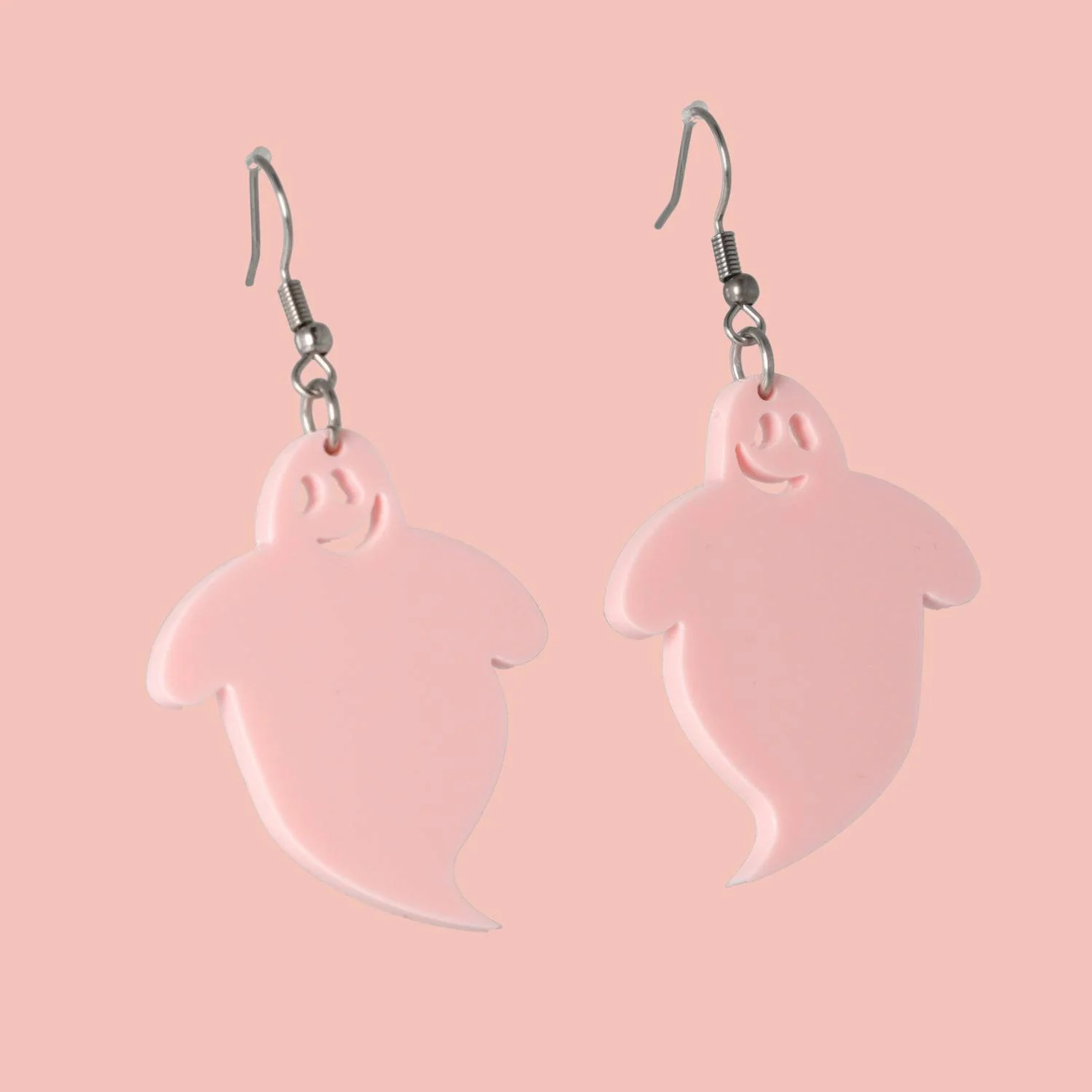 Bibbity Bobbity Boo Pink Ghost Earrings - Image 8