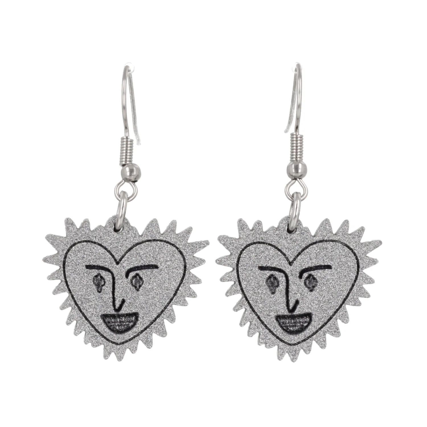 'Big Merv' Evil Face Earrings - Image 5