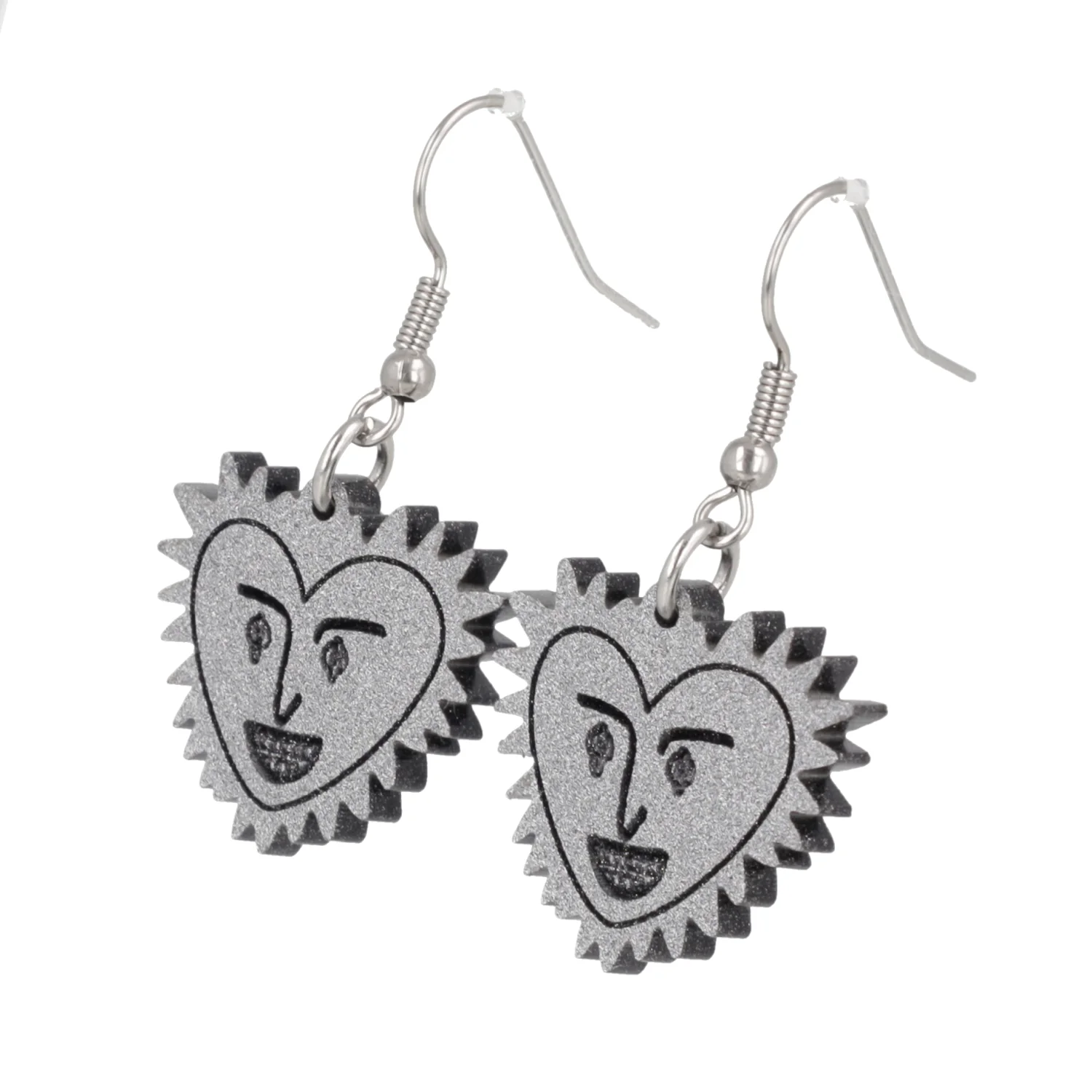 'Big Merv' Evil Face Earrings - Image 6