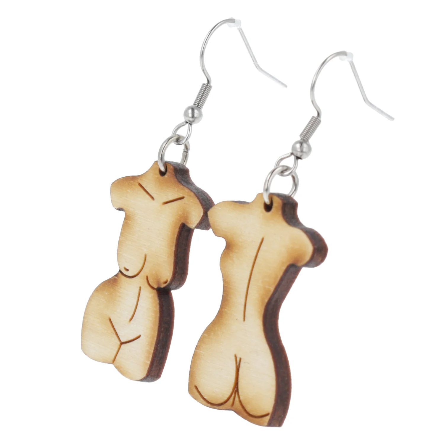 Birch Wood Birthday Suit Earrings - Image 8