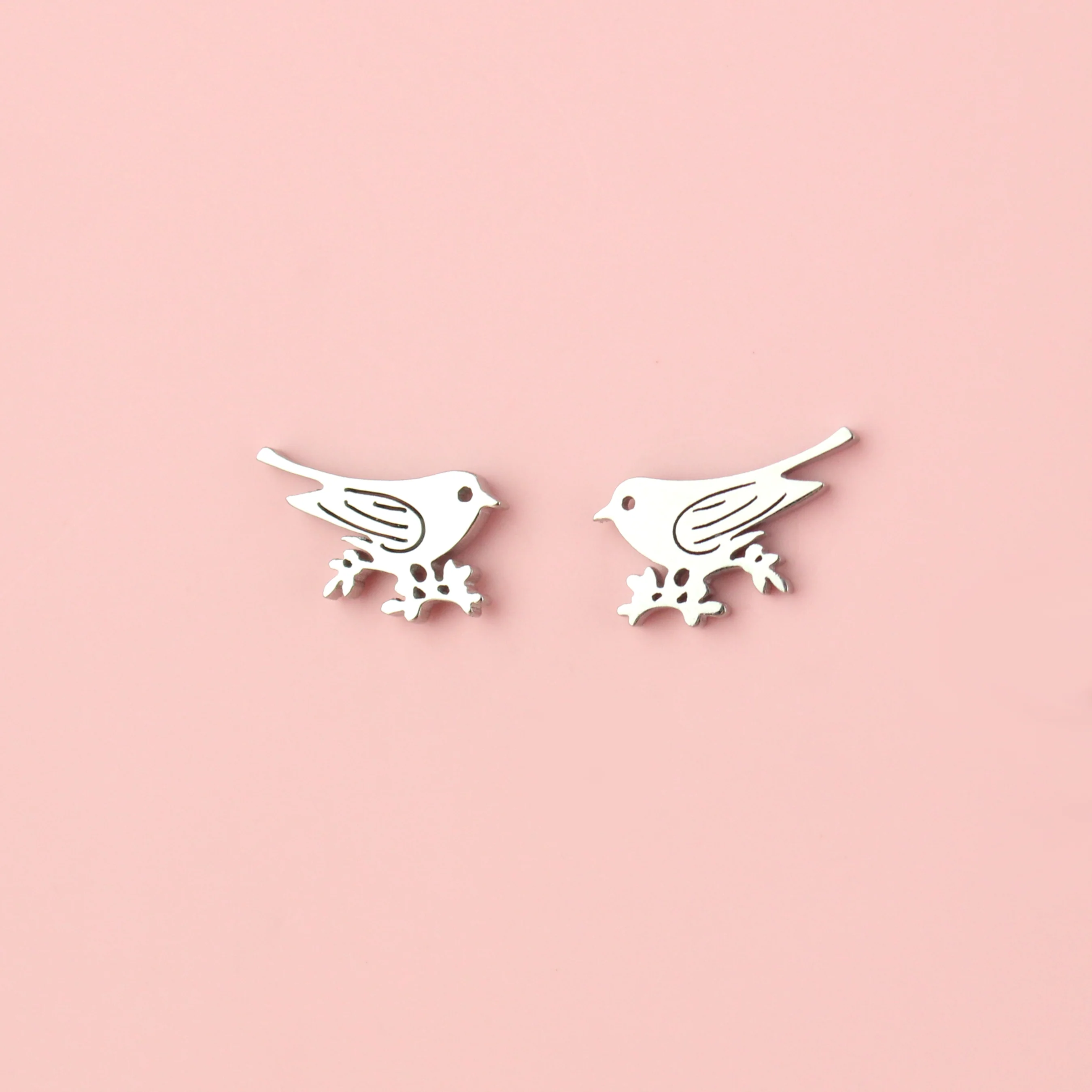 Birds of a Feather Stud Earrings - Image 2