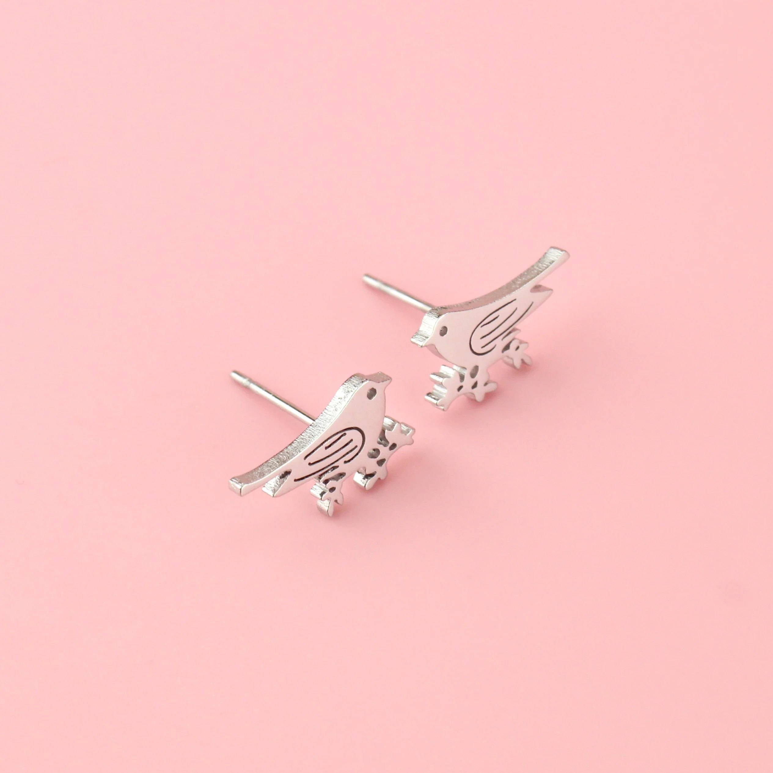 Birds of a Feather Stud Earrings - Image 4
