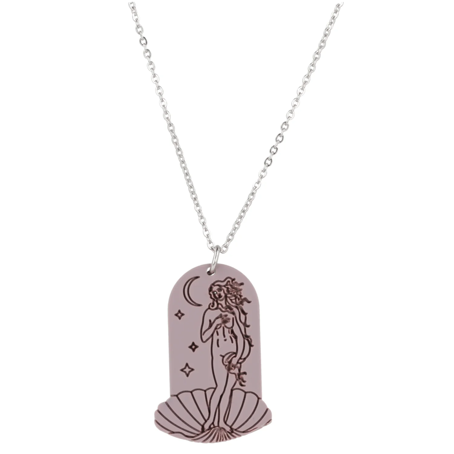 Birth of Venus Arch Necklace - Lavender - Image 7
