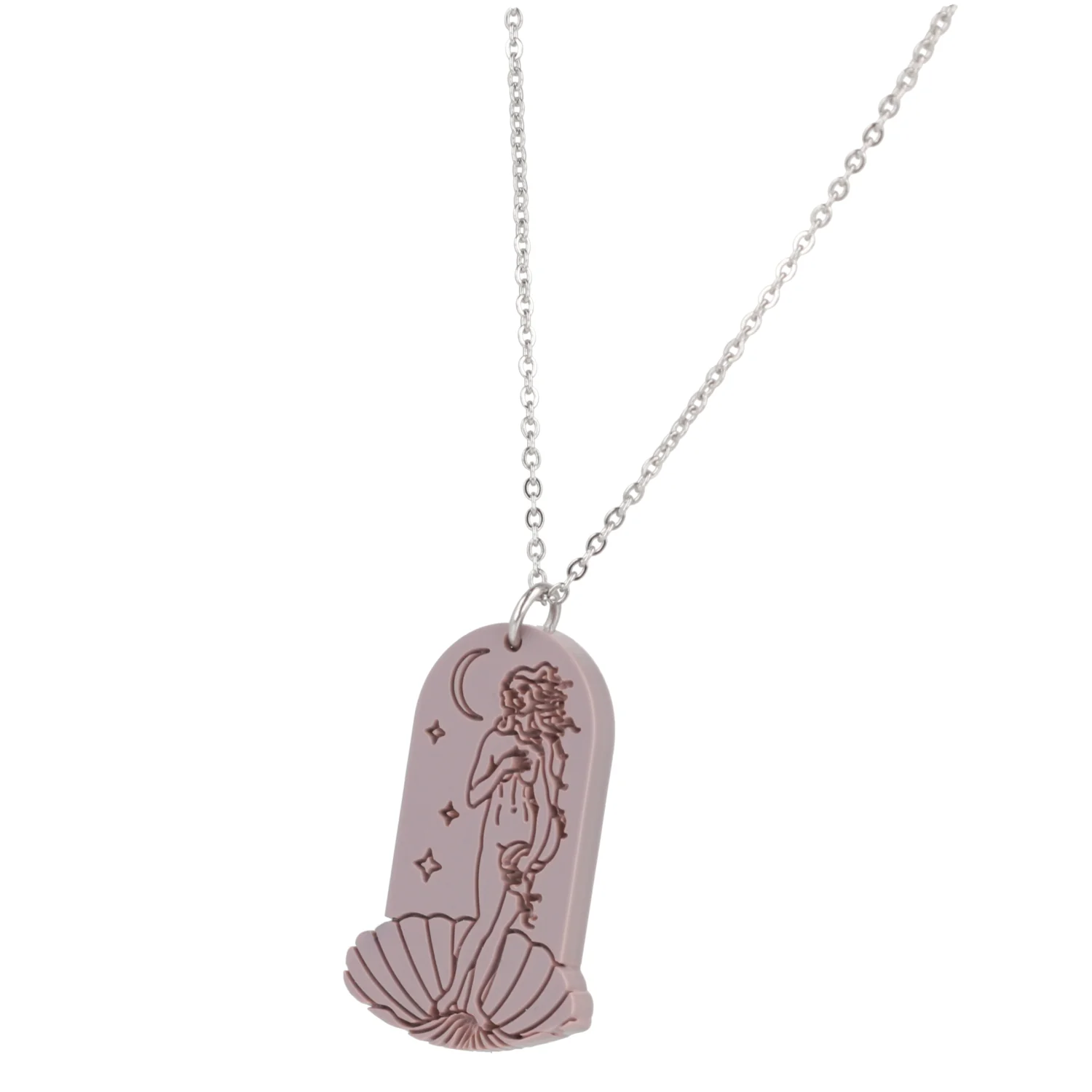 Birth of Venus Arch Necklace - Lavender - Image 8