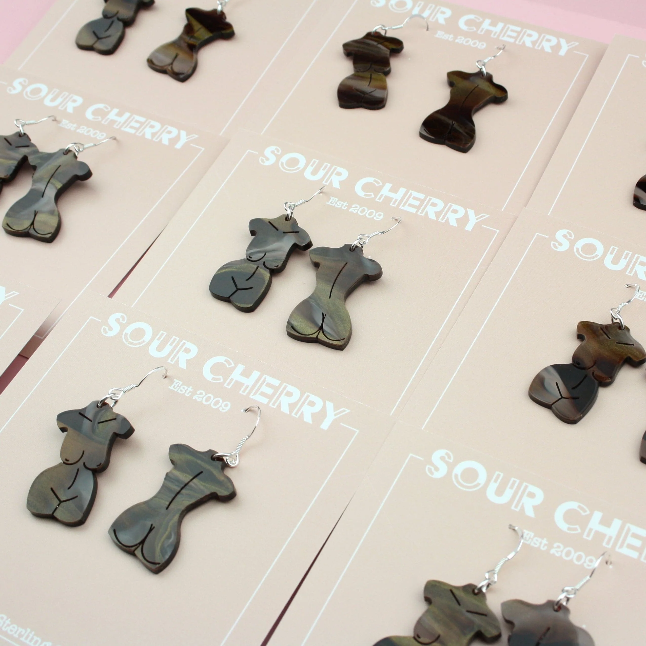 Birthday Suit Earrings- Chestnut - Image 4