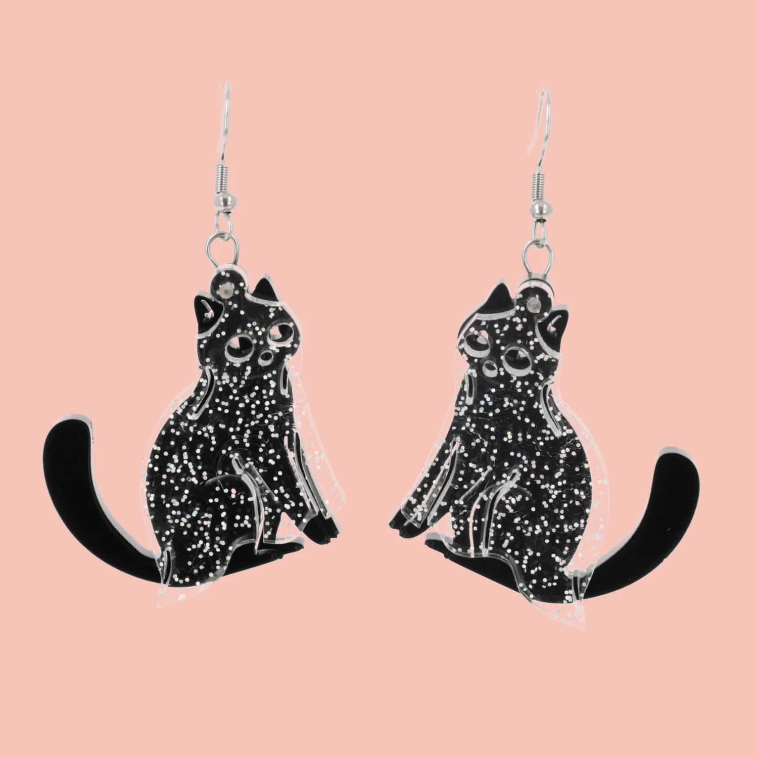 Black Purranormal Cativity Earrings