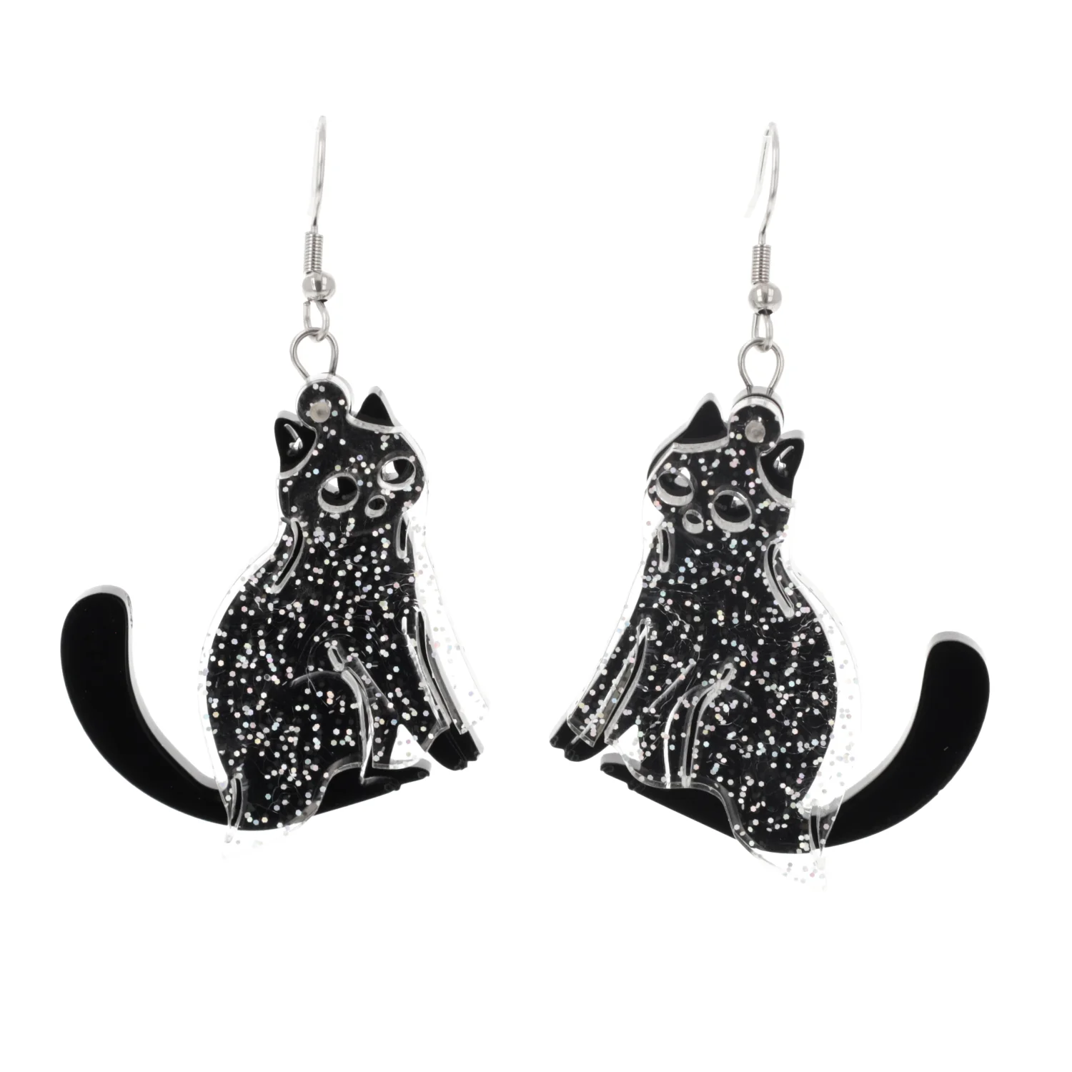 Black Purranormal Cativity Earrings - Image 5