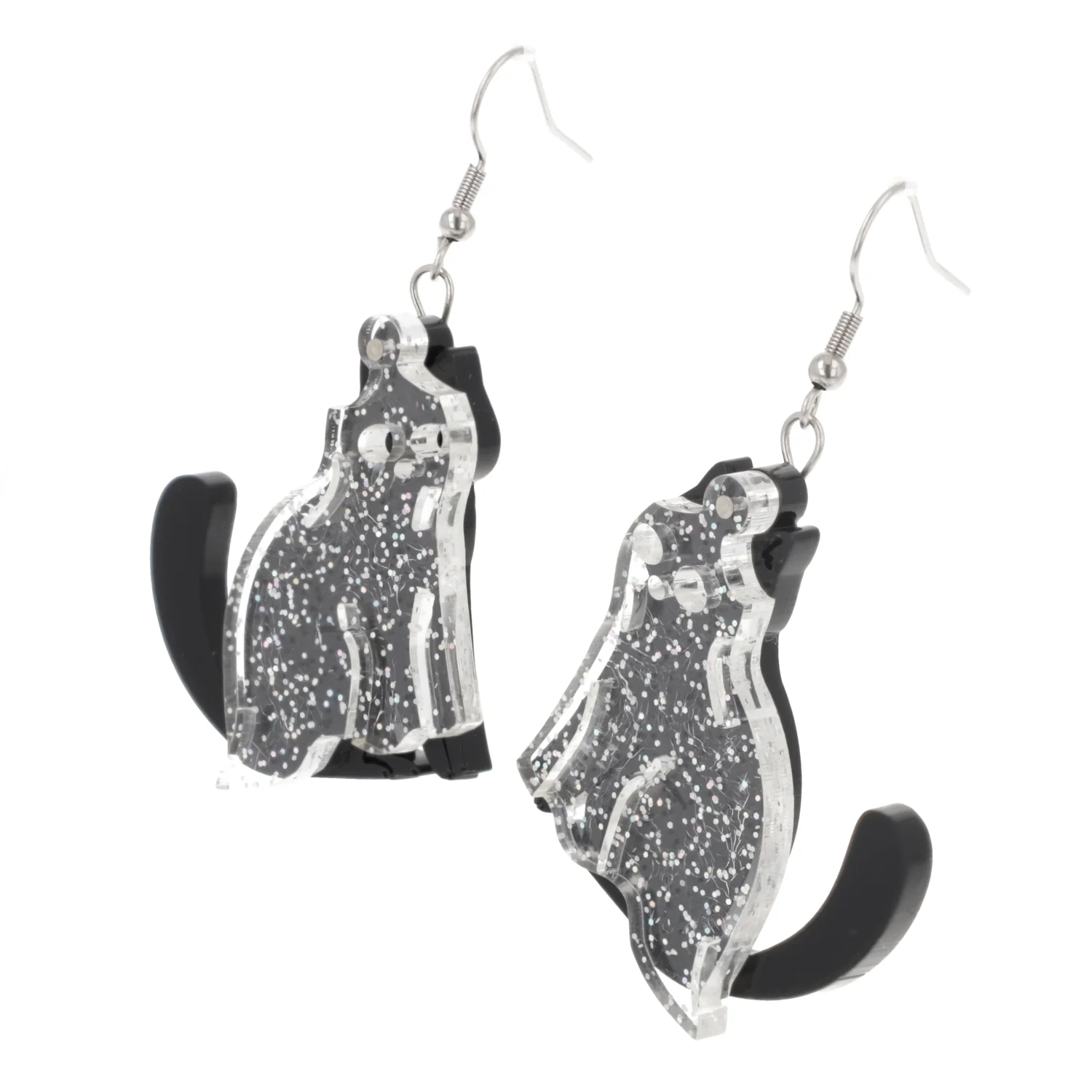 Black Purranormal Cativity Earrings - Image 7