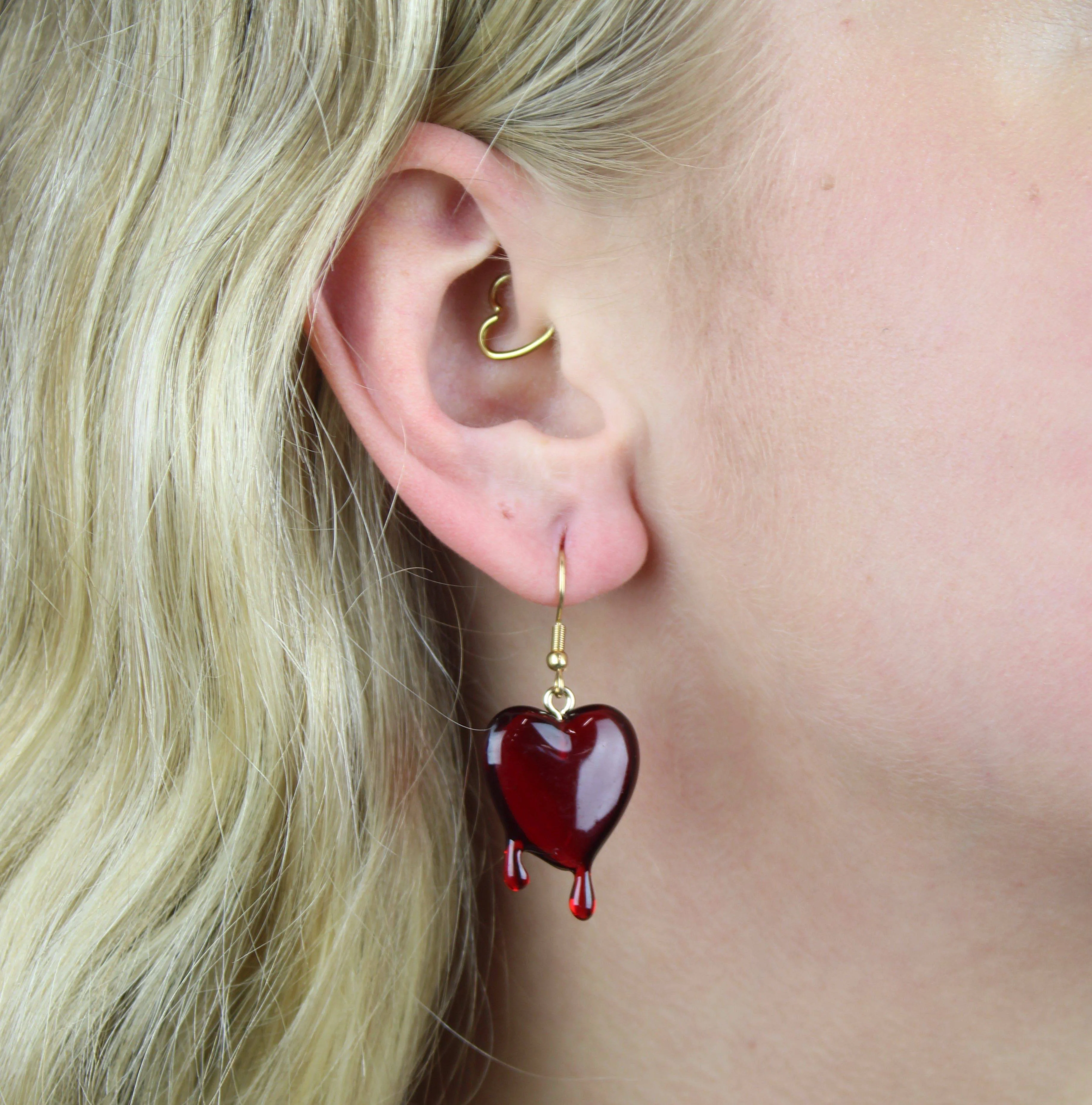 Bleeding Love Earrings - Image 2