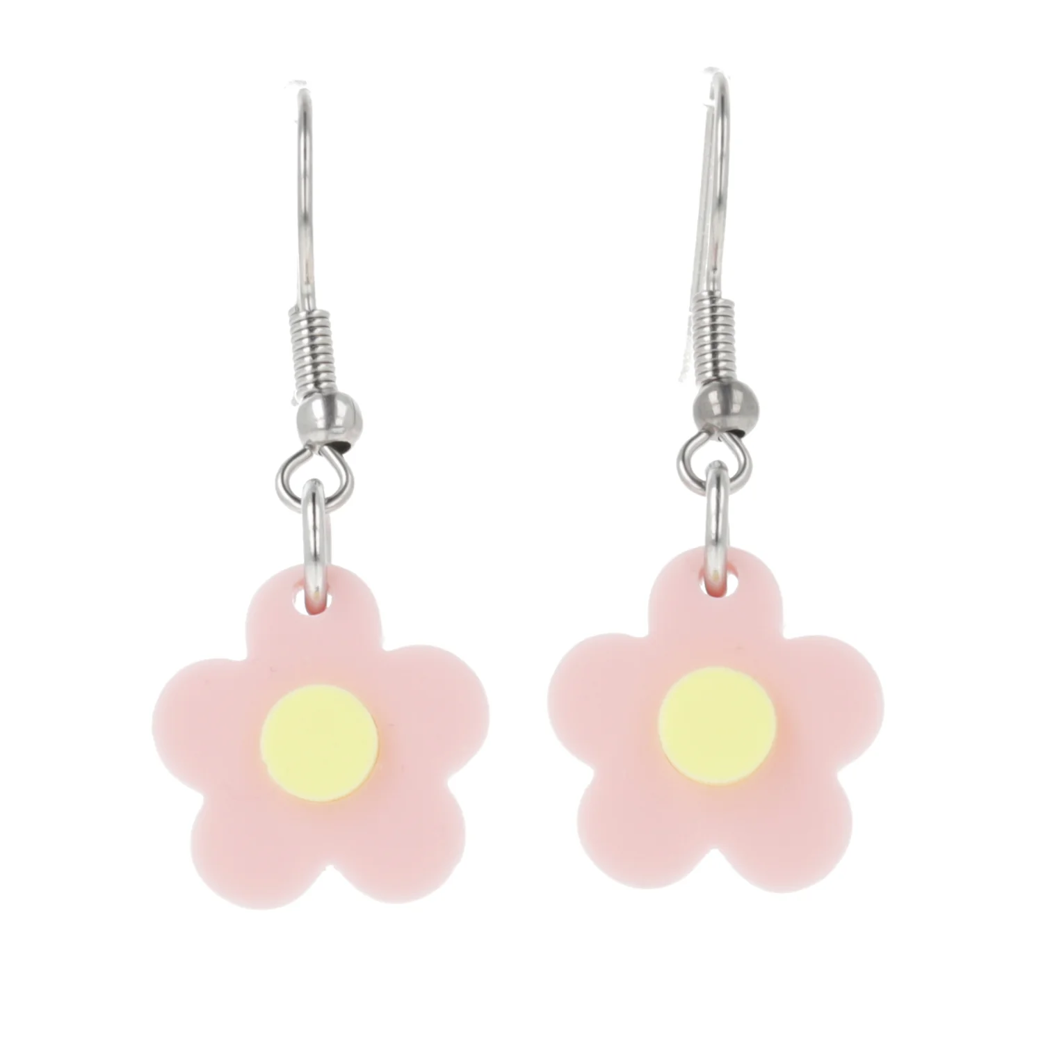 Blooming Botanicals Flower Earrings (Pink) - Image 7