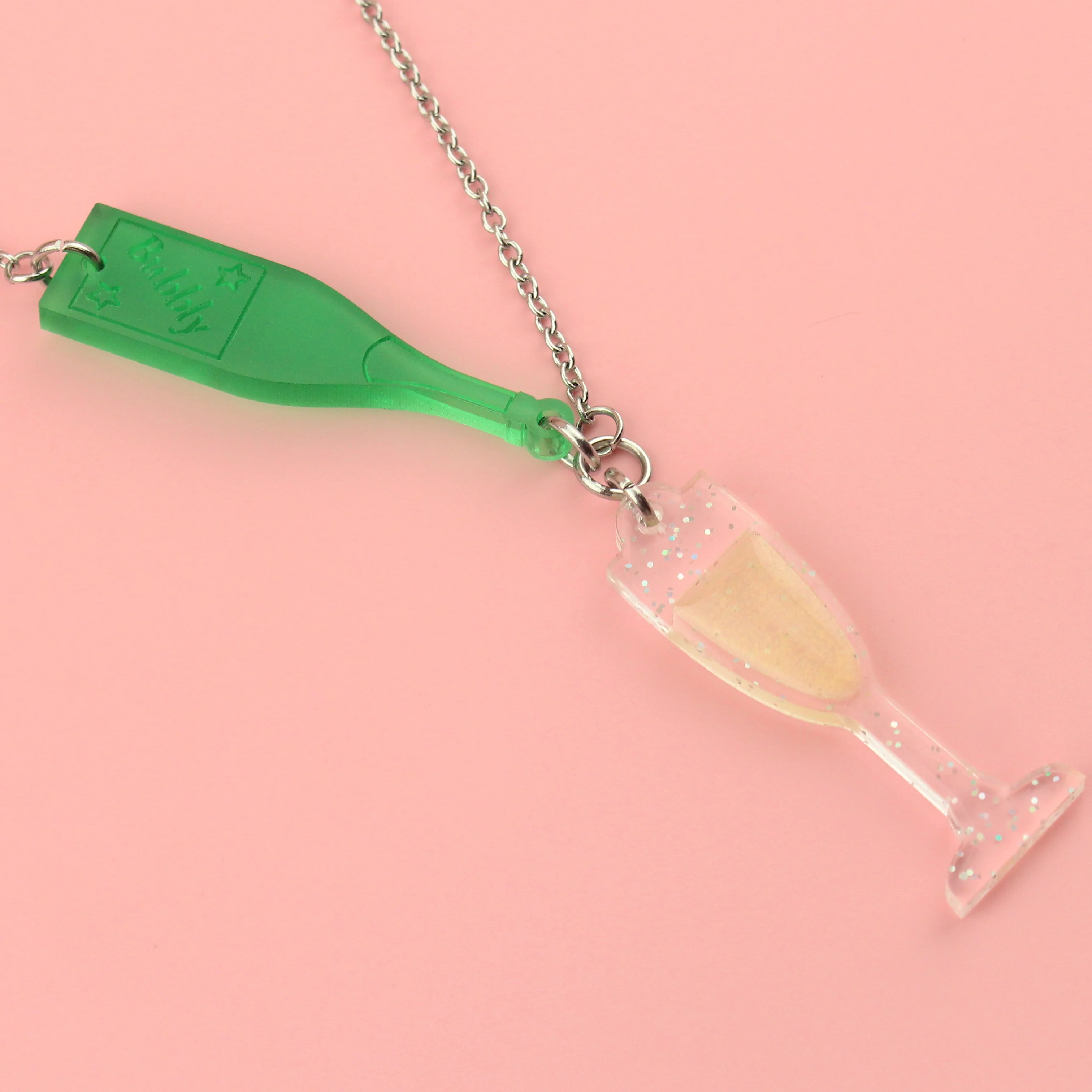 'Bolly' Champagne Necklace - Image 16