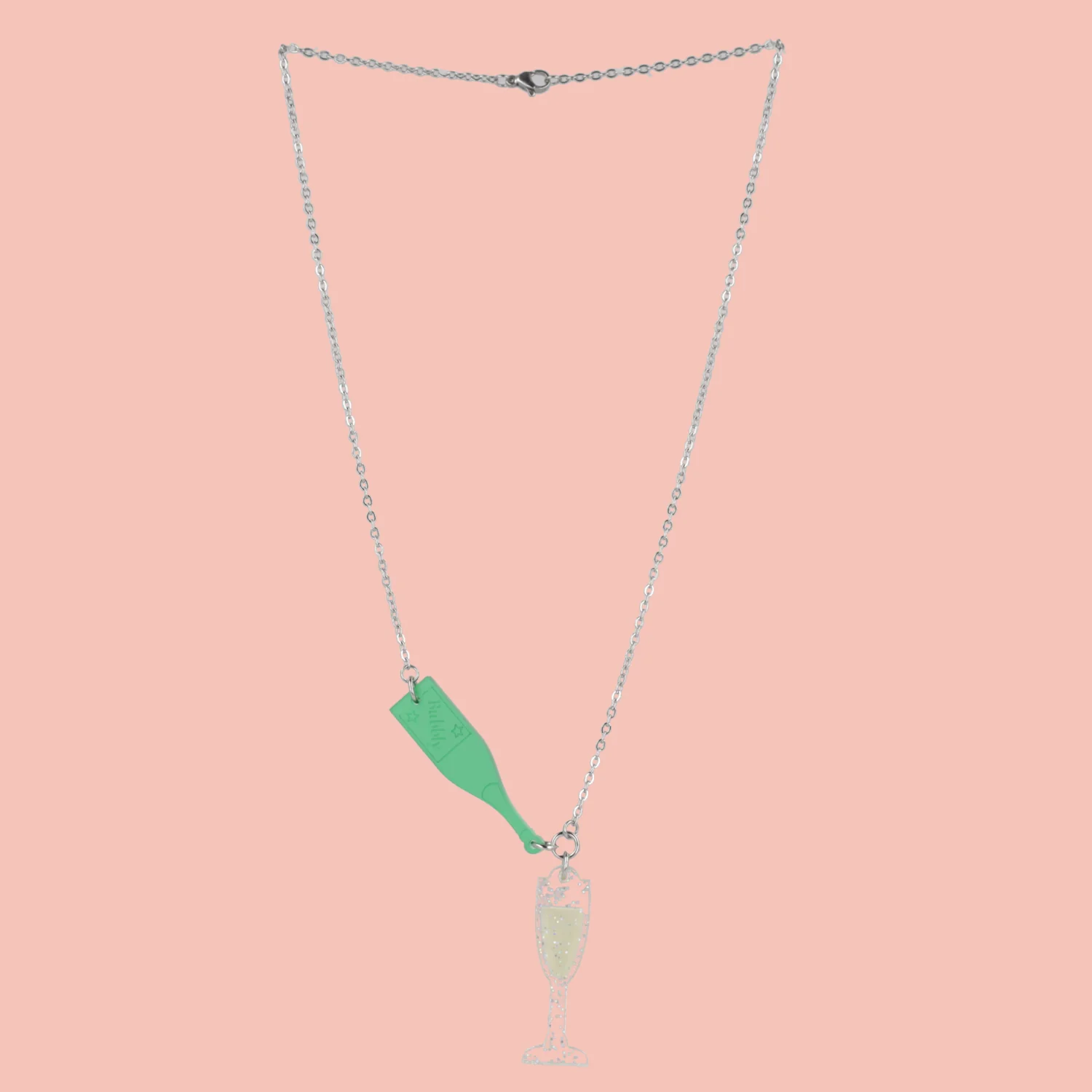 'Bolly' Champagne Necklace - Image 4