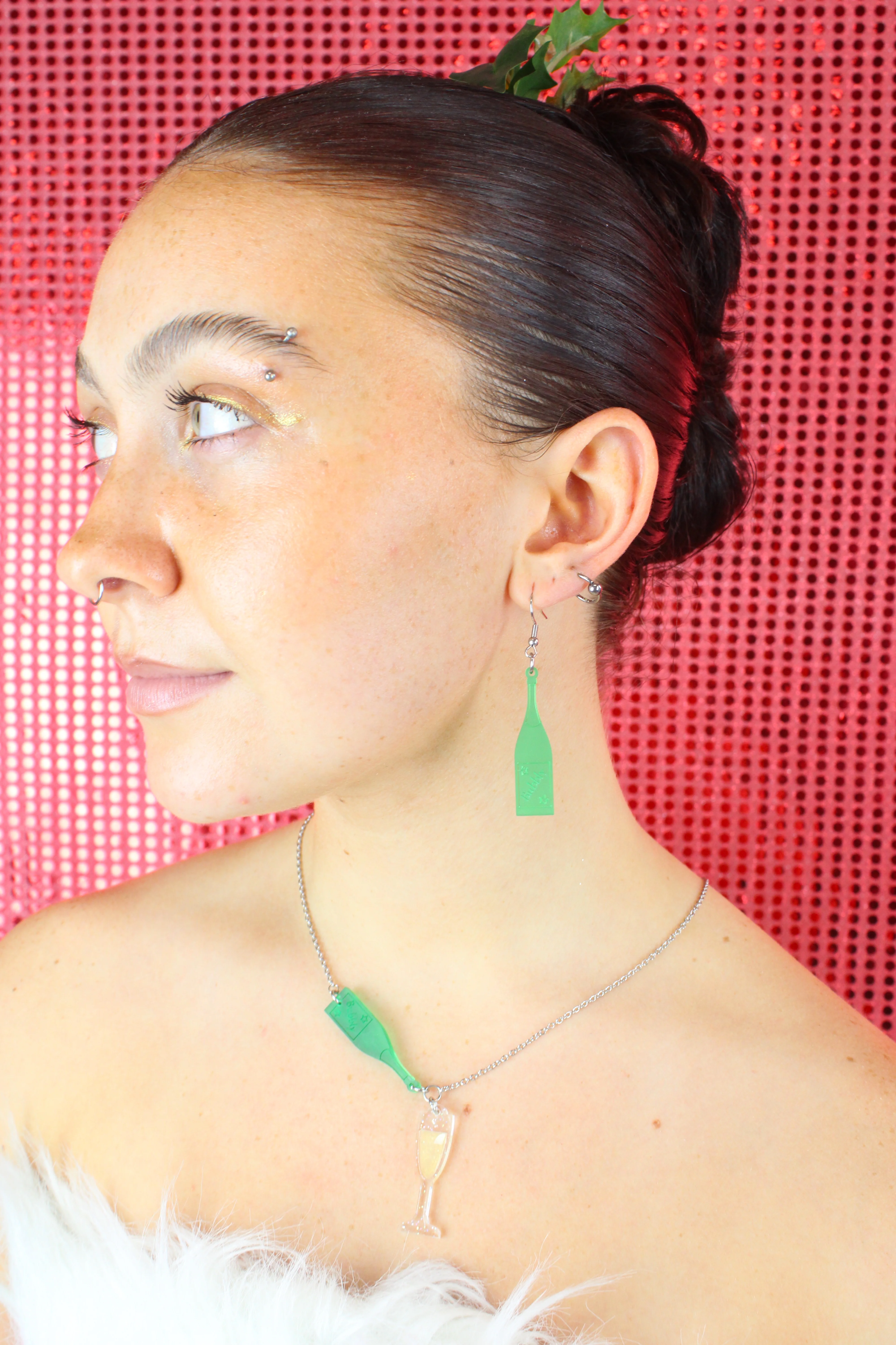 'Bolly' Champagne Necklace - Image 7