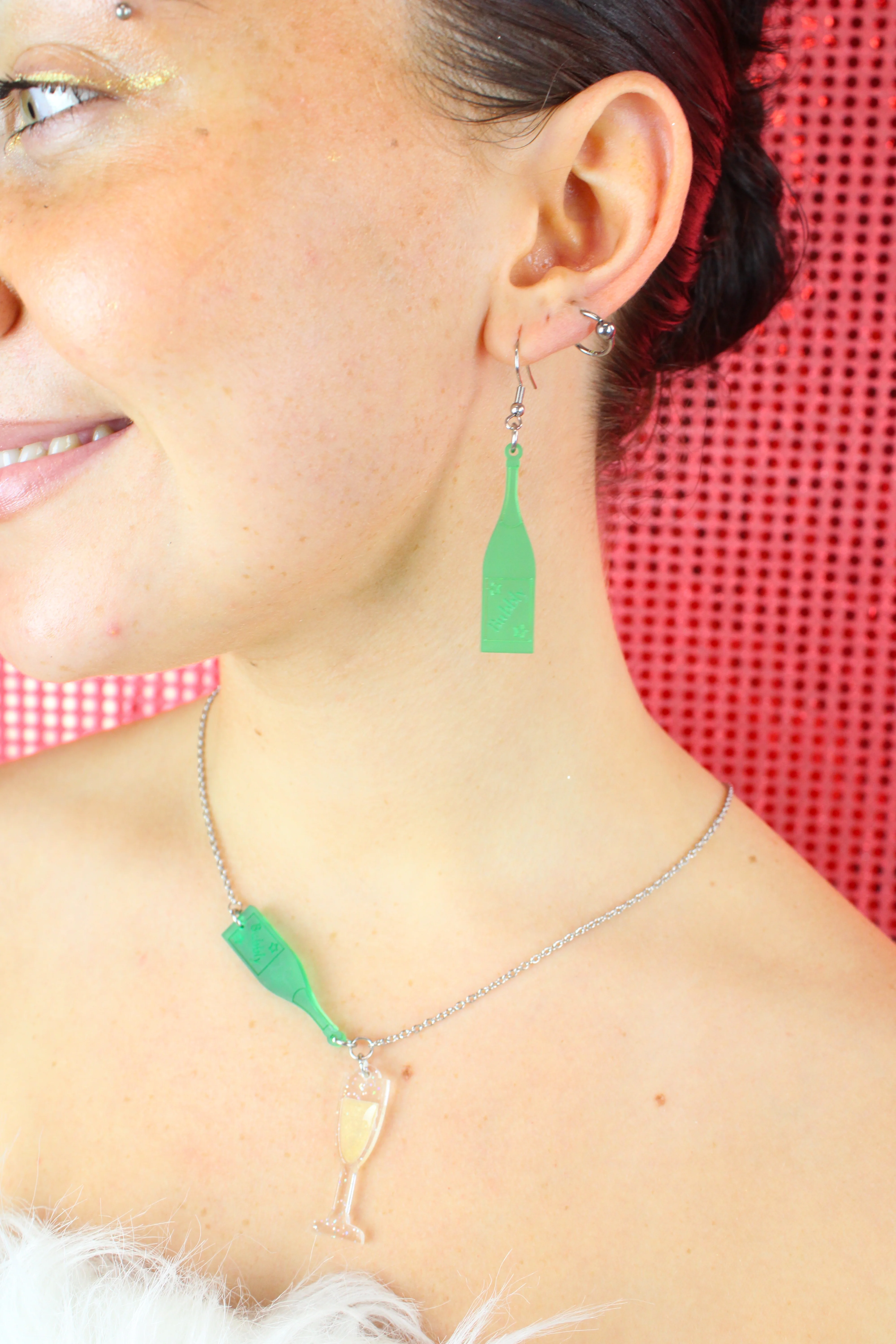 'Bolly' Champagne Necklace - Image 8
