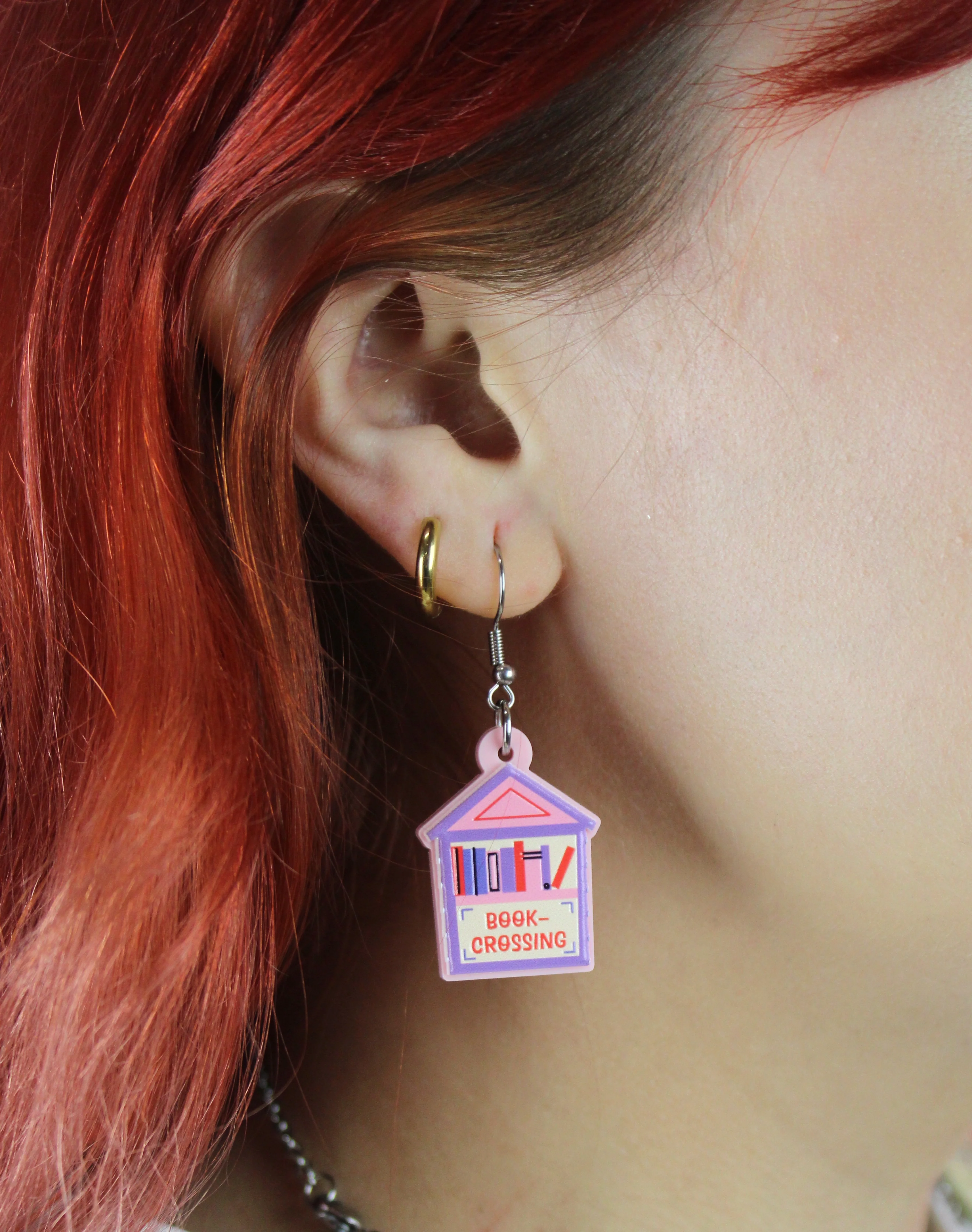 Book-Crossing Earrings - Image 2