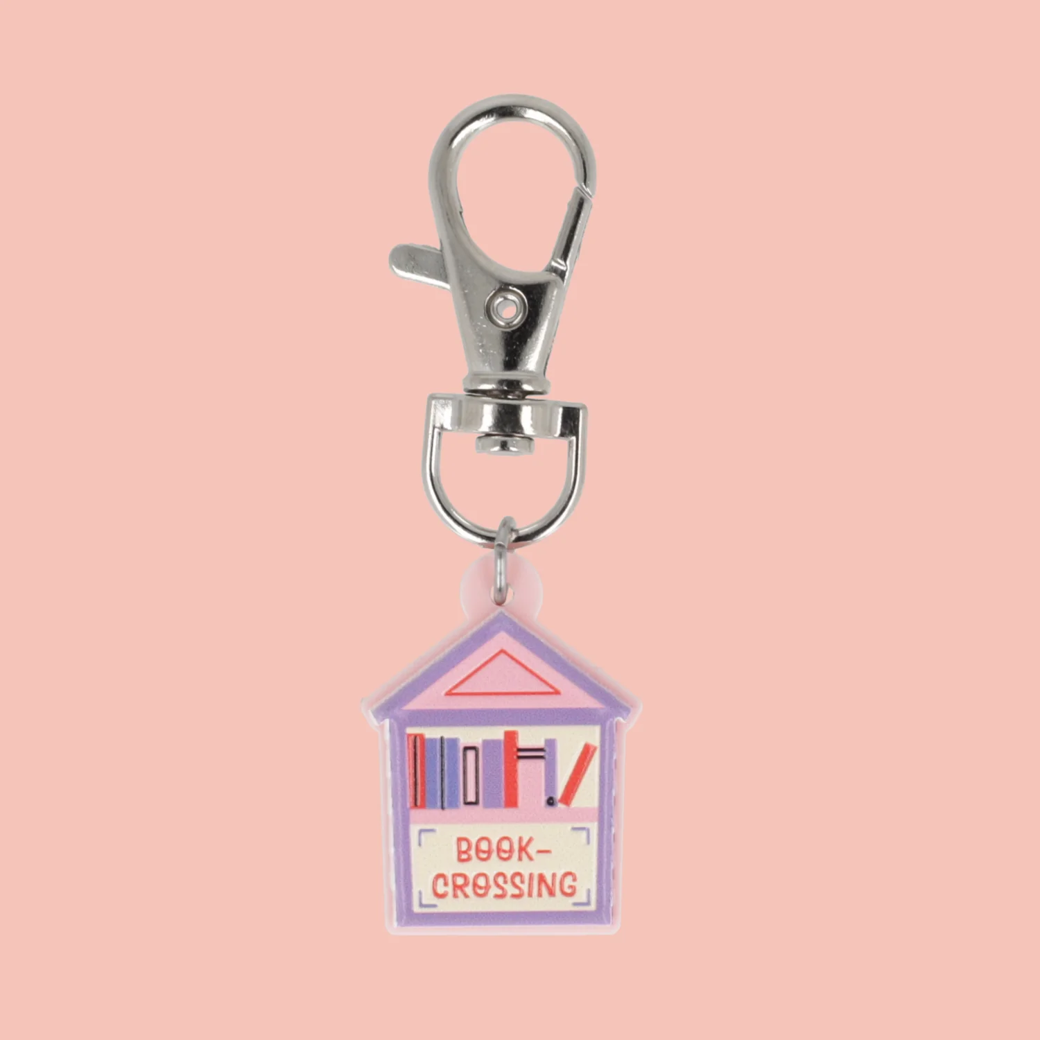 Book-Crossing Keyring/Bag Charm