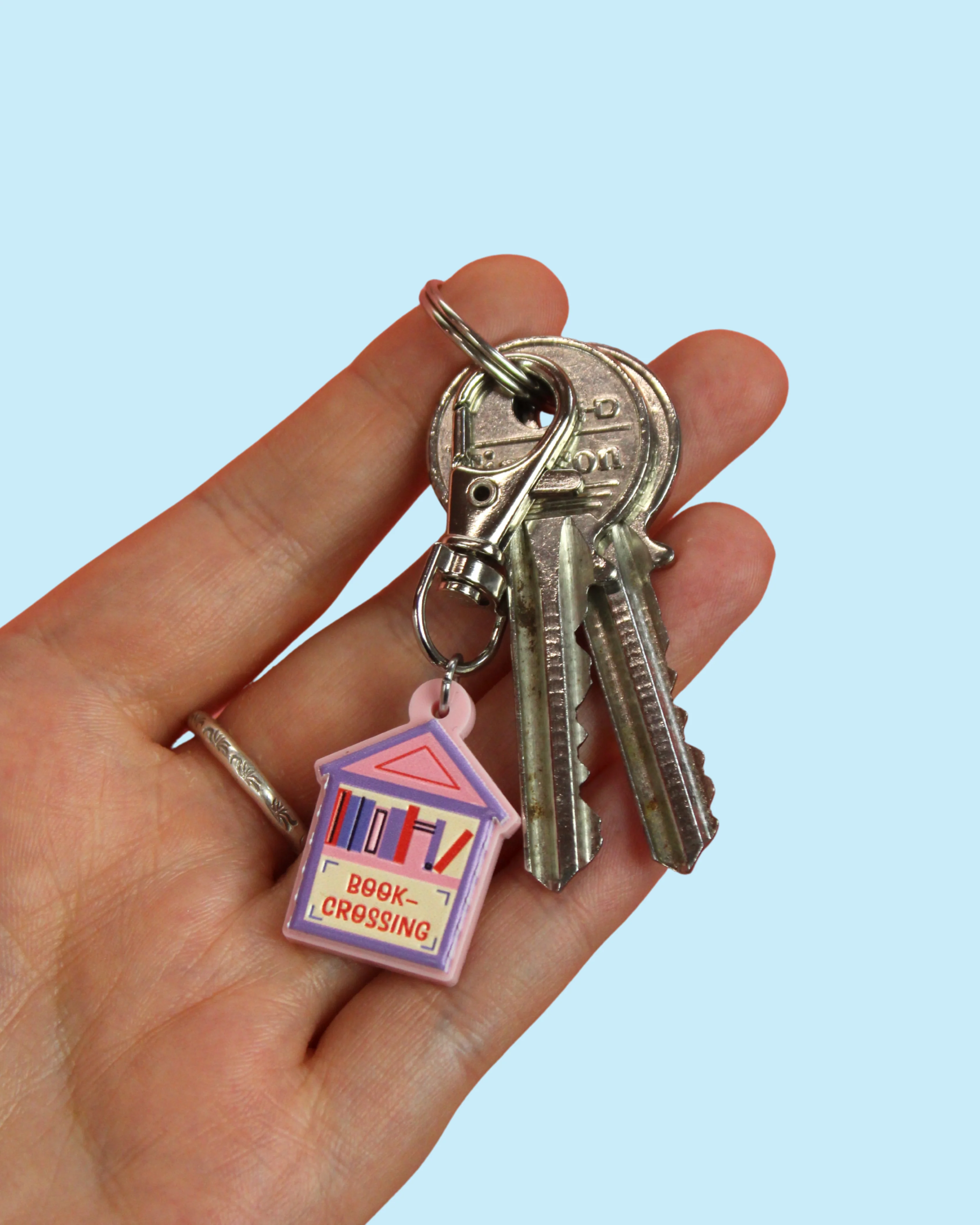 Book-Crossing Keyring/Bag Charm - Image 4