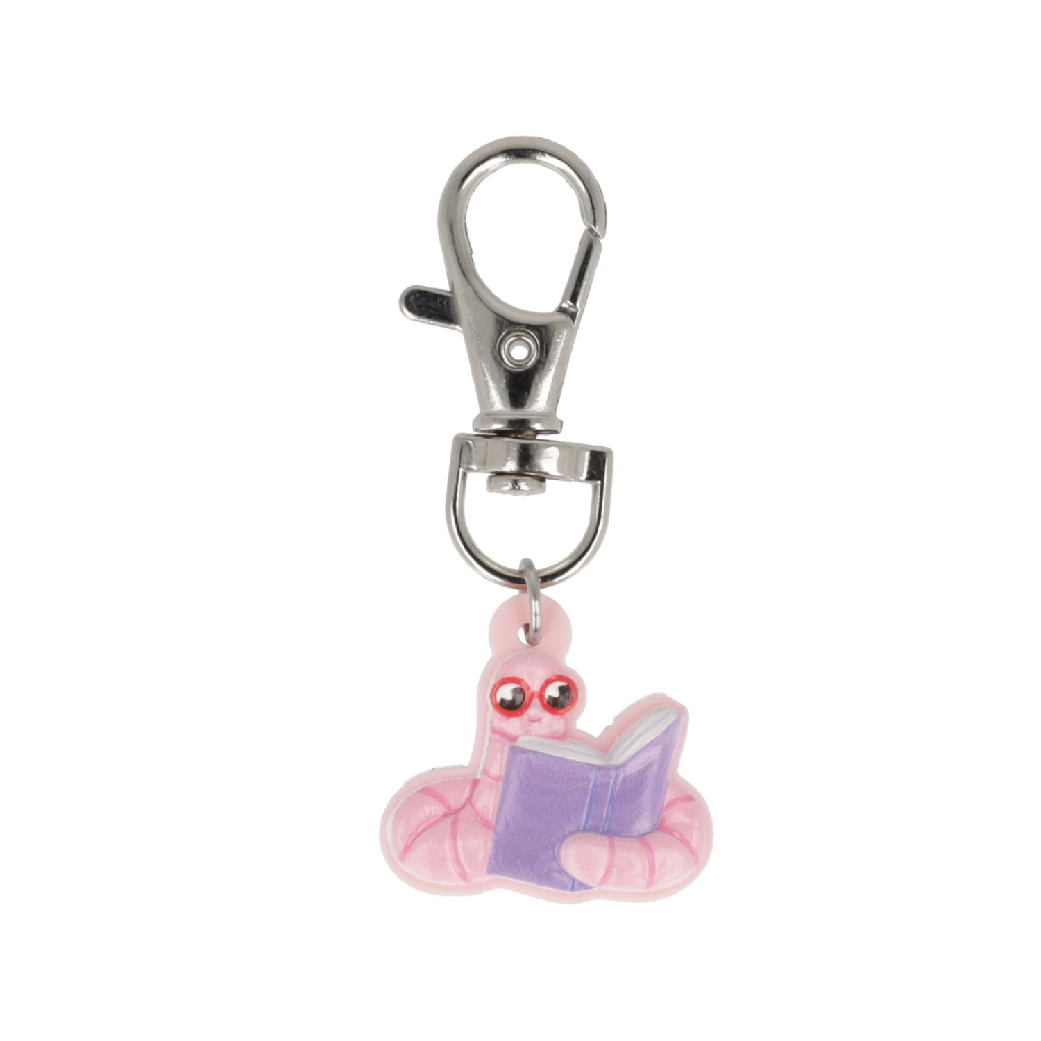 Bookworm Keyring/ Bag Charm - Image 3