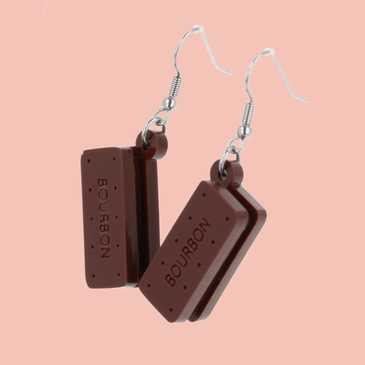 Bourbon Biscuit Earrings - Image 3